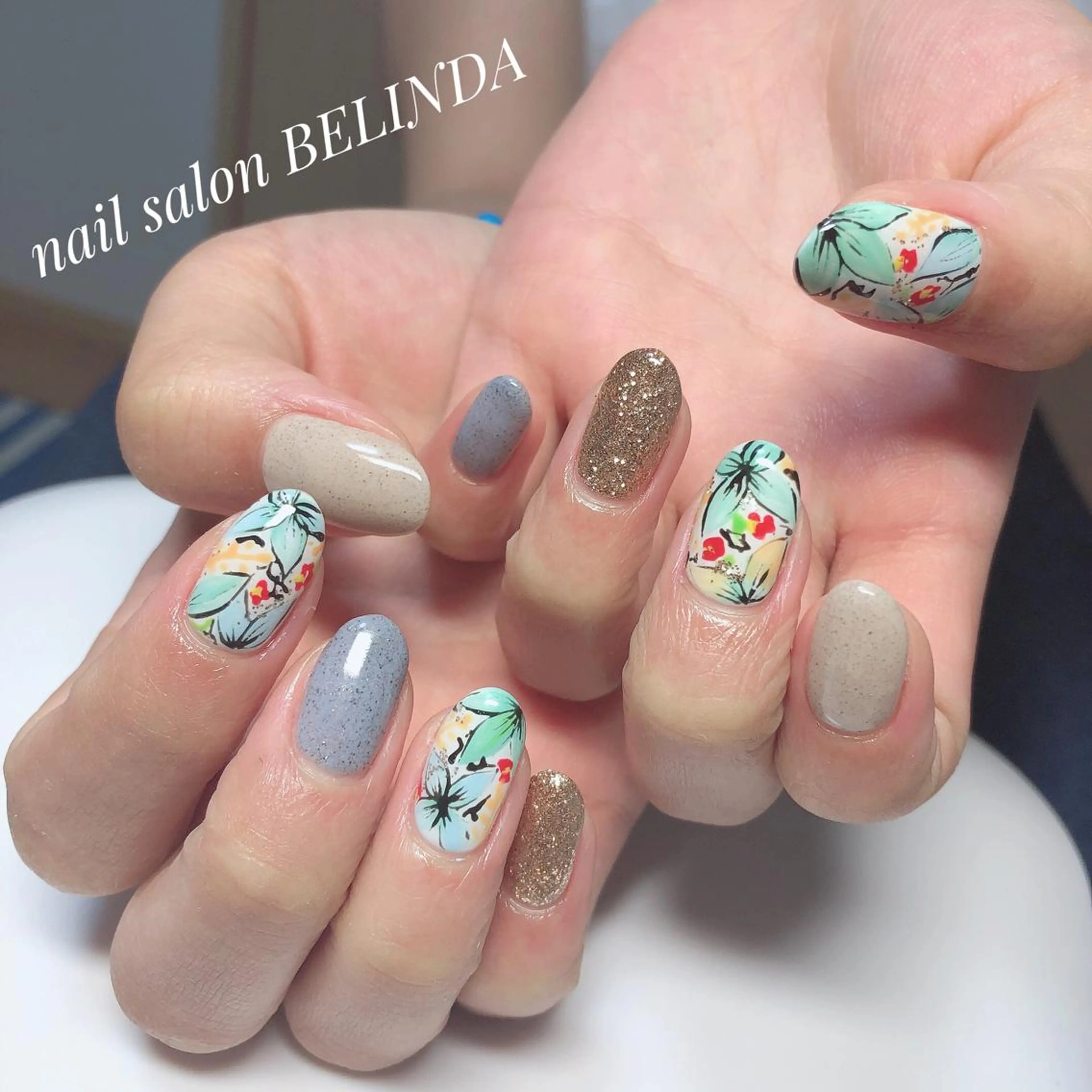 ネイル ハンドネイル 毛利 ゆりあのエステ・リラクイメージ