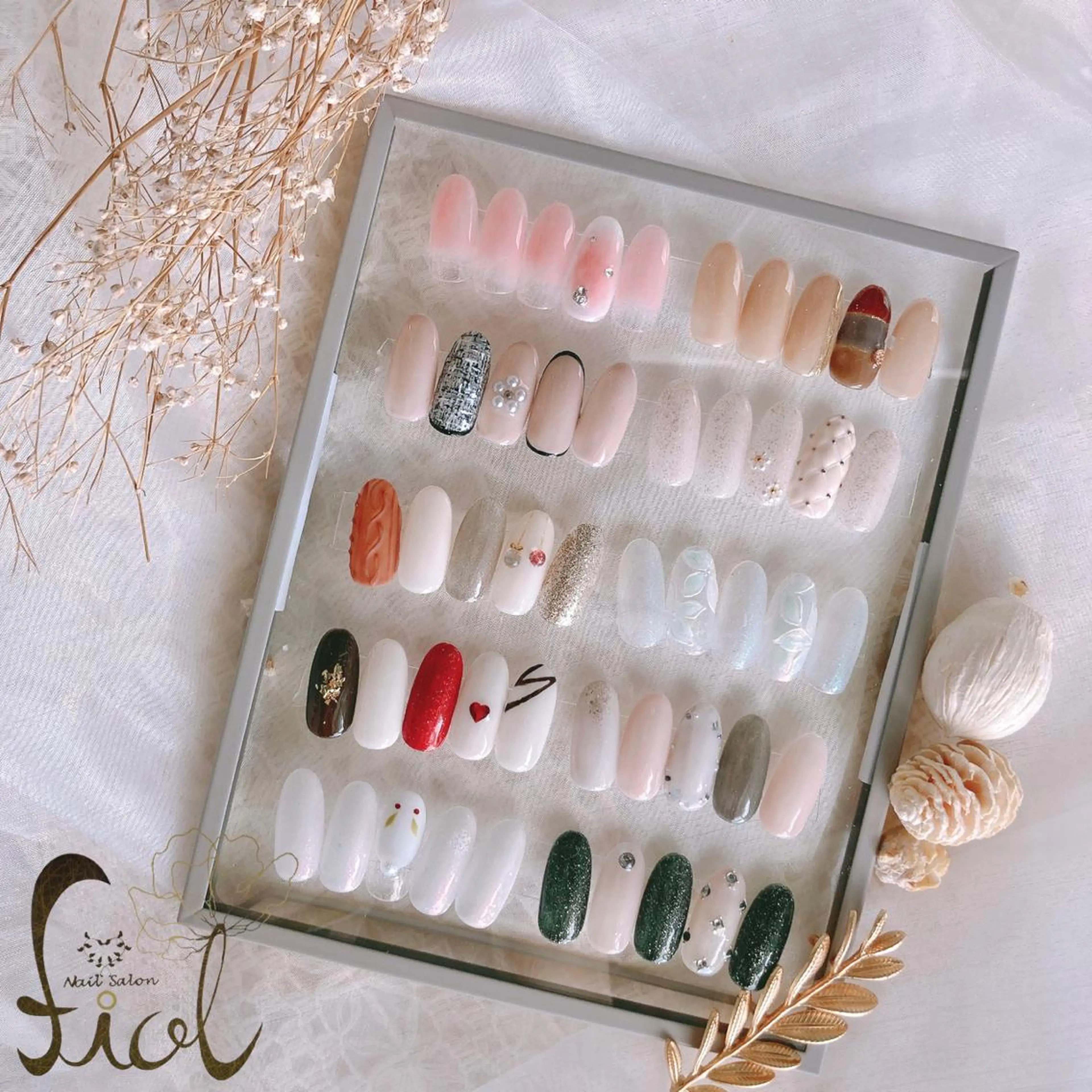 ネイル ハンドネイル nail salon fiolのネイルデザイン