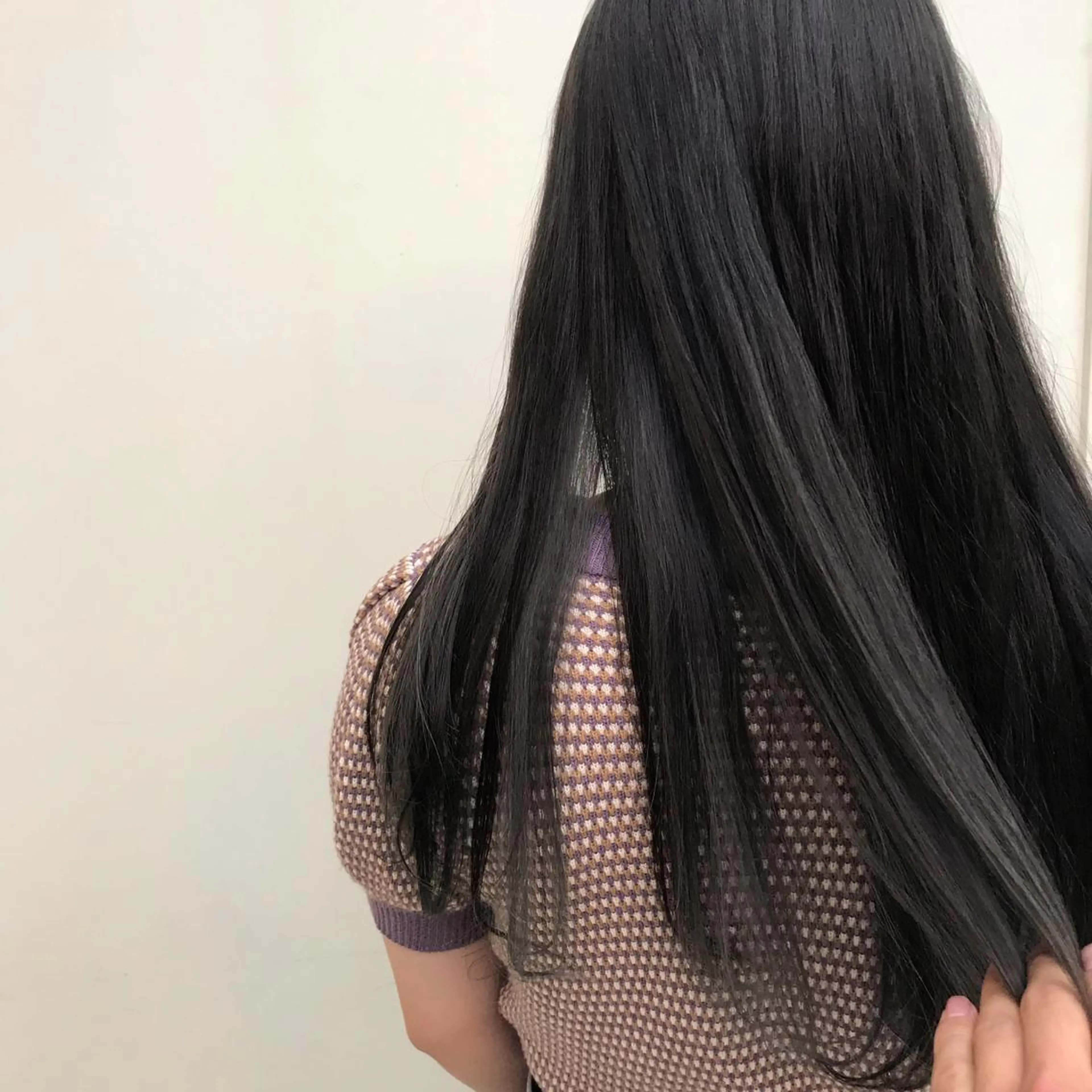 カラー ブリーチ ケアブリーチ ダブルカラー イヤリングカラー ハイライトカラー 落合しほ/韓国ヘア/ 髪質改善/縮毛矯正のヘアスタイル