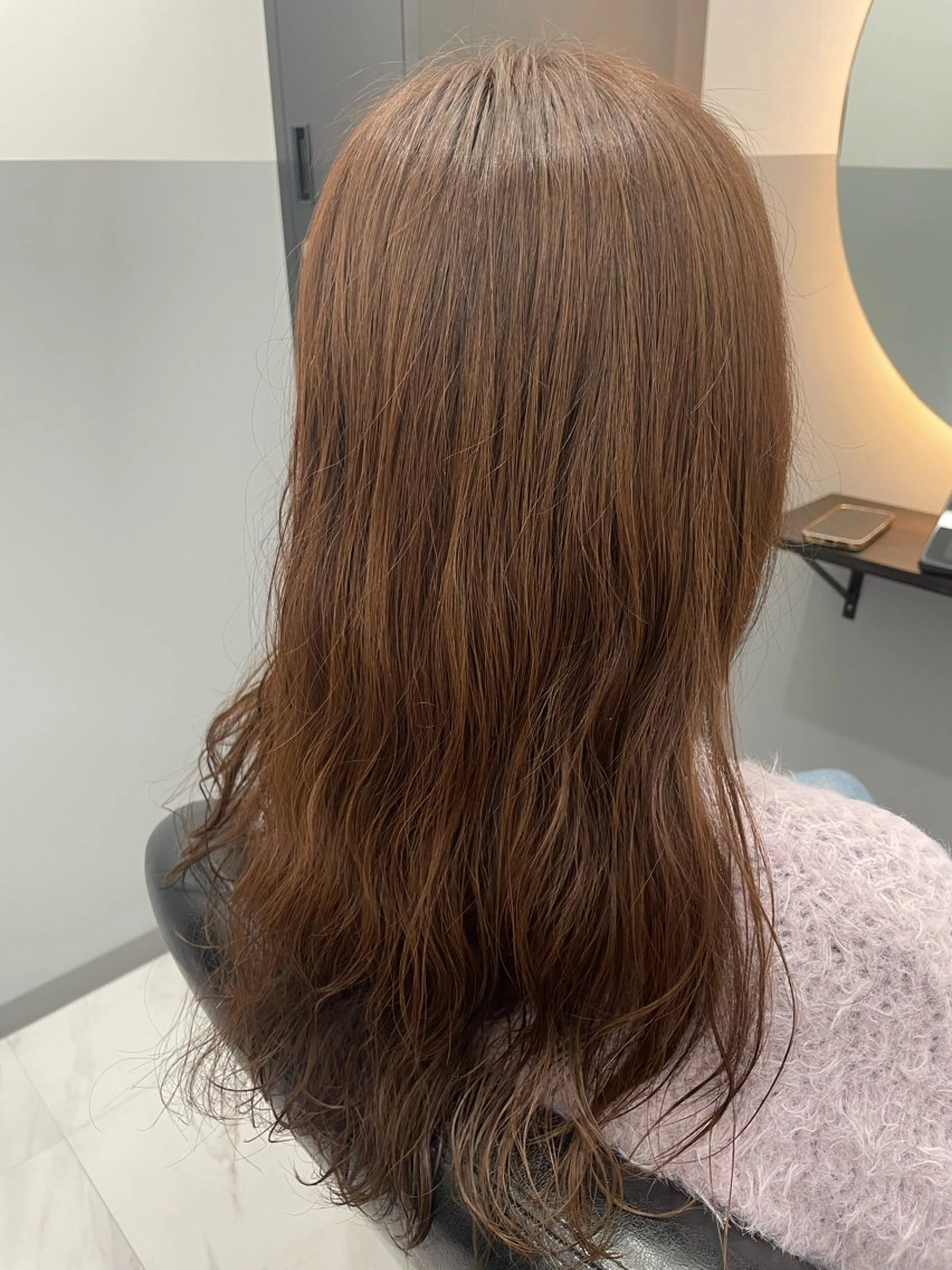 ロング ヘアカラー トリートメント 🦋saki🦋 髪質改善🦋のヘアスタイル