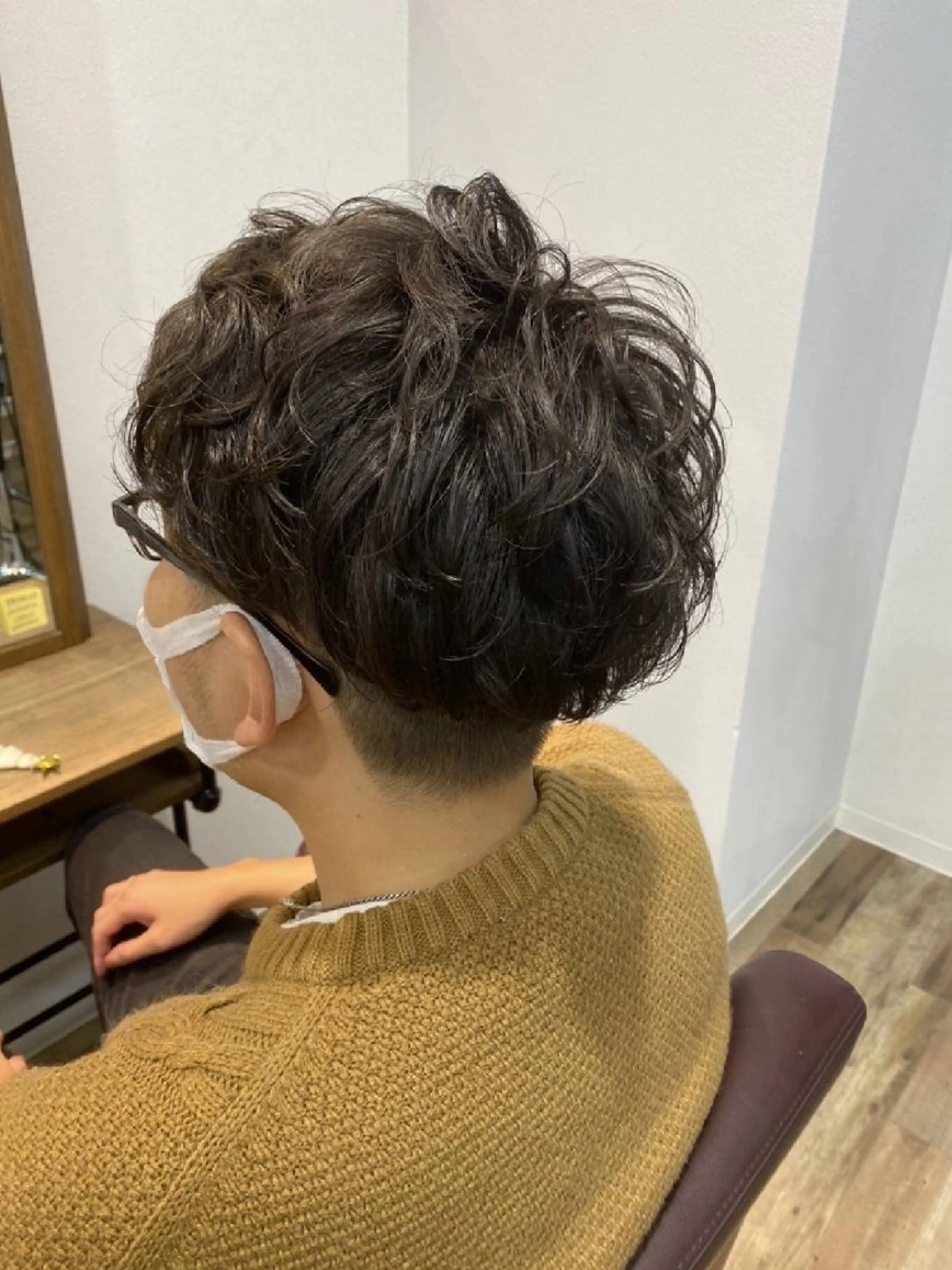 【新規】メンズカット+オイルカラー+トリートメントの写真