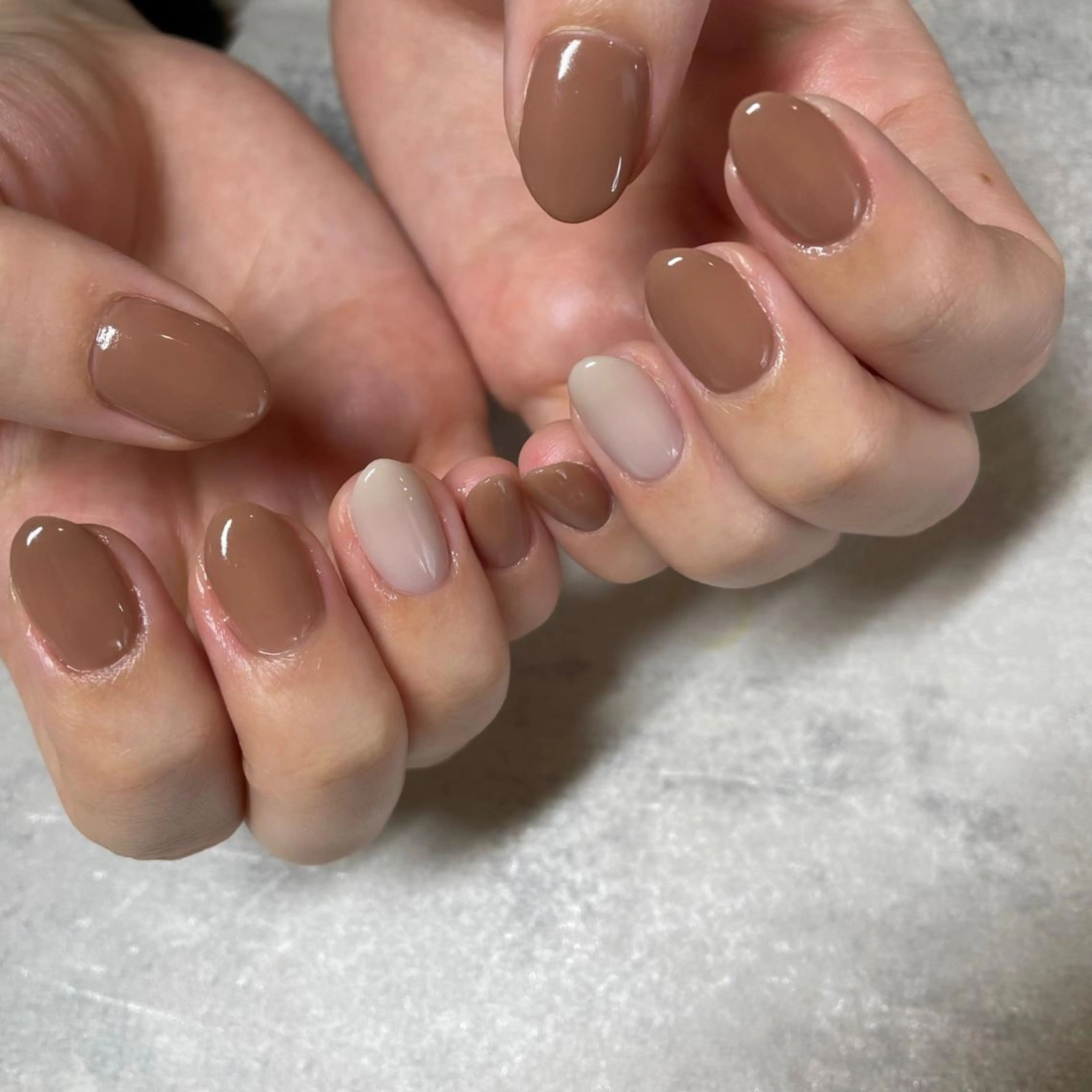 ネイル ワンカラーネイル ハンドネイル ilo所属・舟橋 恭子のネイルデザイン