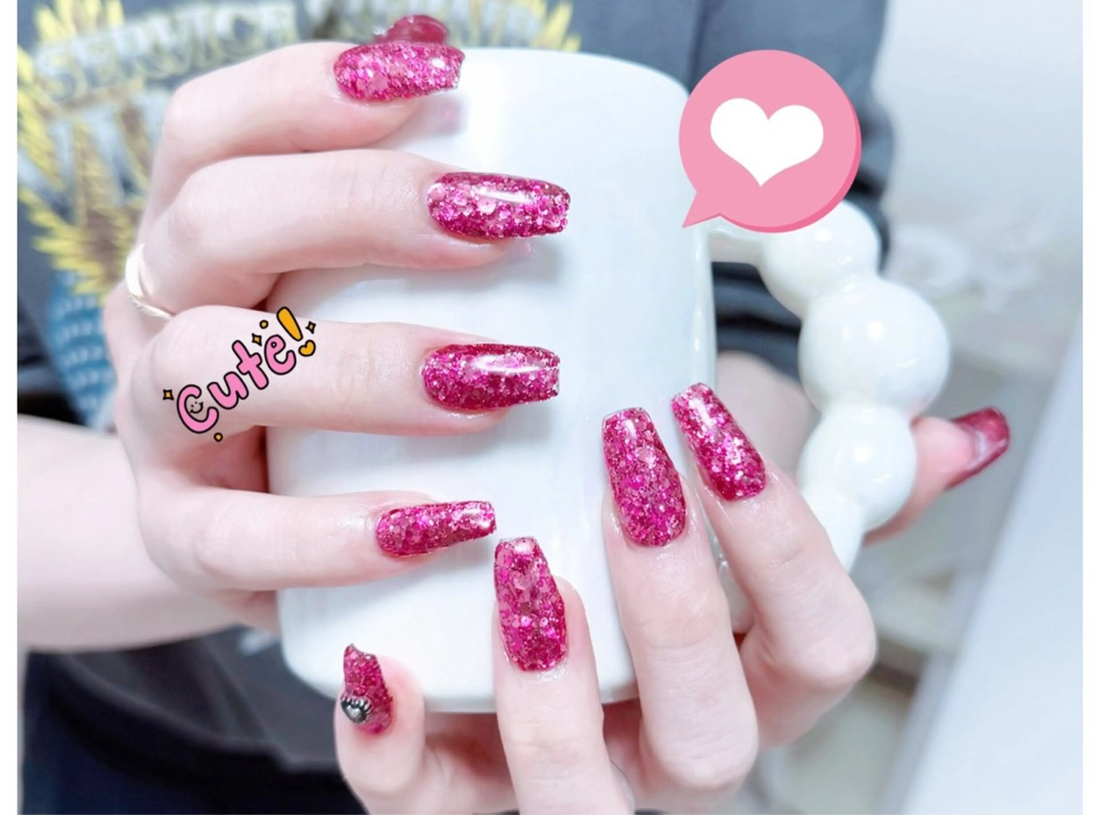ネイル アートネイル オーロラネイル チークネイル フレンチネイル ガラスフレンチ 🎀🎀YooLi Nail Salonのネイルデザイン