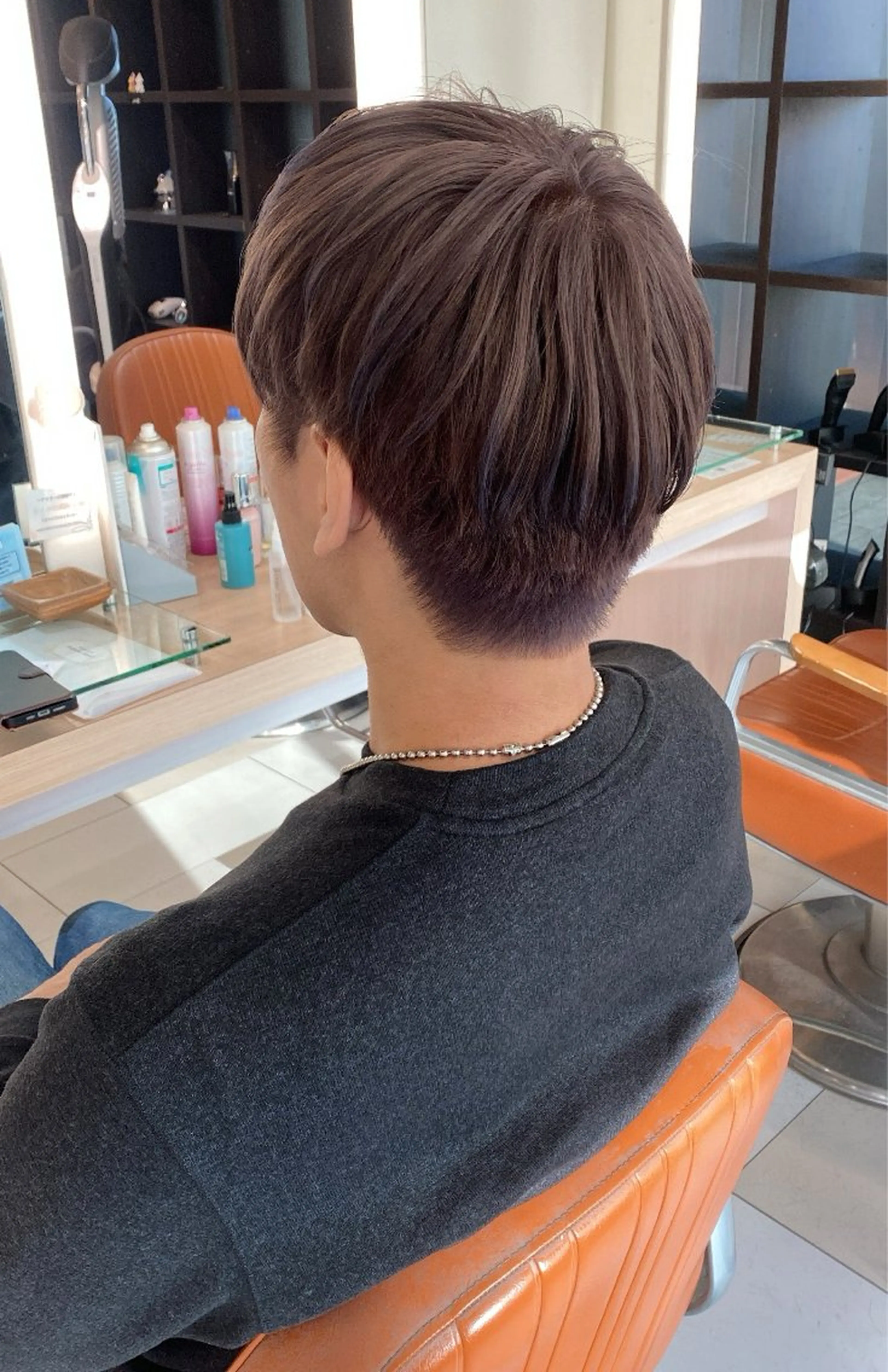 カラー メンズ ヘアカラー 谷川あかり /ナチュラルパーマのヘアスタイル