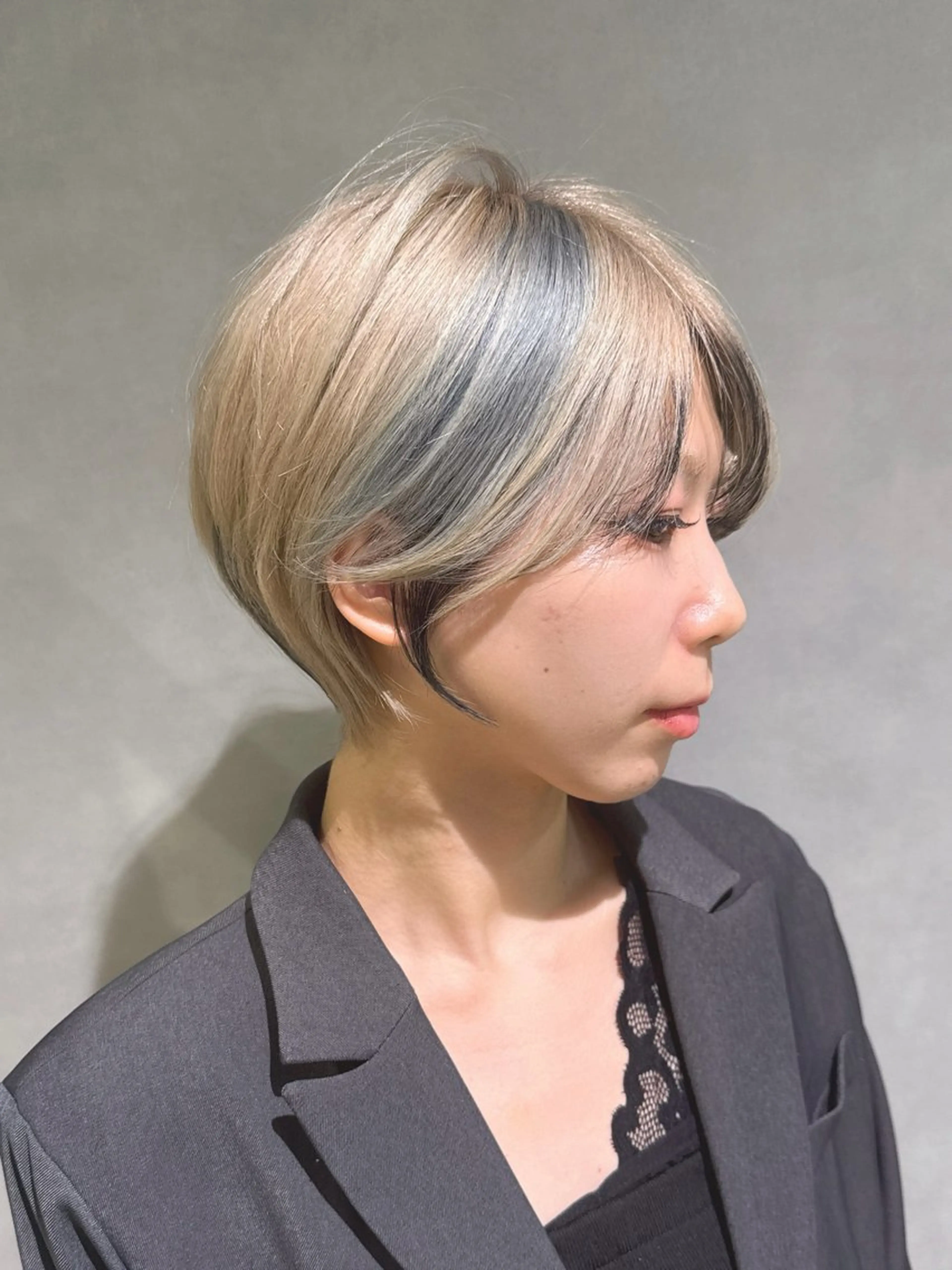 ショート 中野 栞里のヘアスタイル