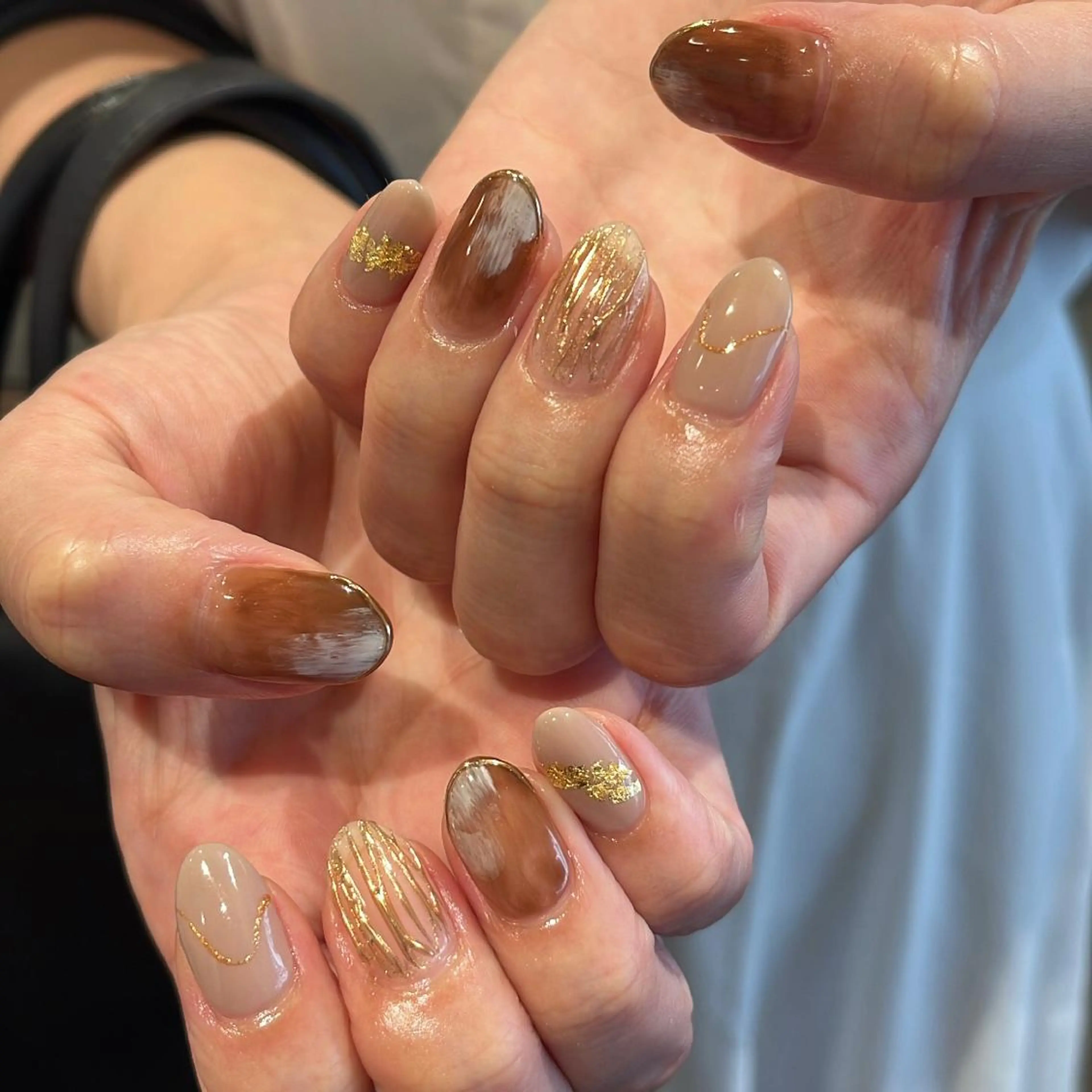 ネイル 鈴木 里奈のネイルデザイン