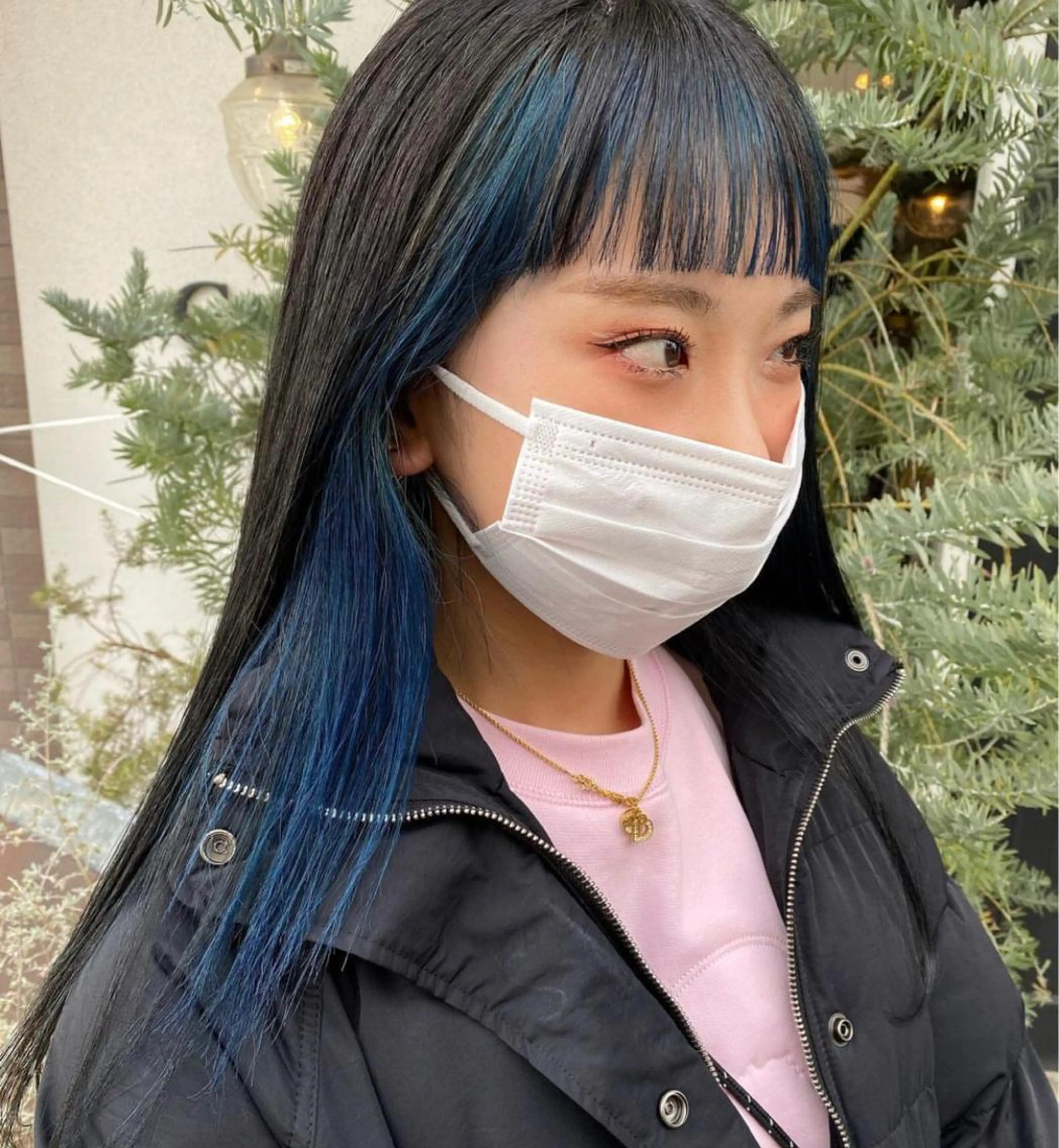 カラー パーマ/透明感カラー 小松のヘアスタイル