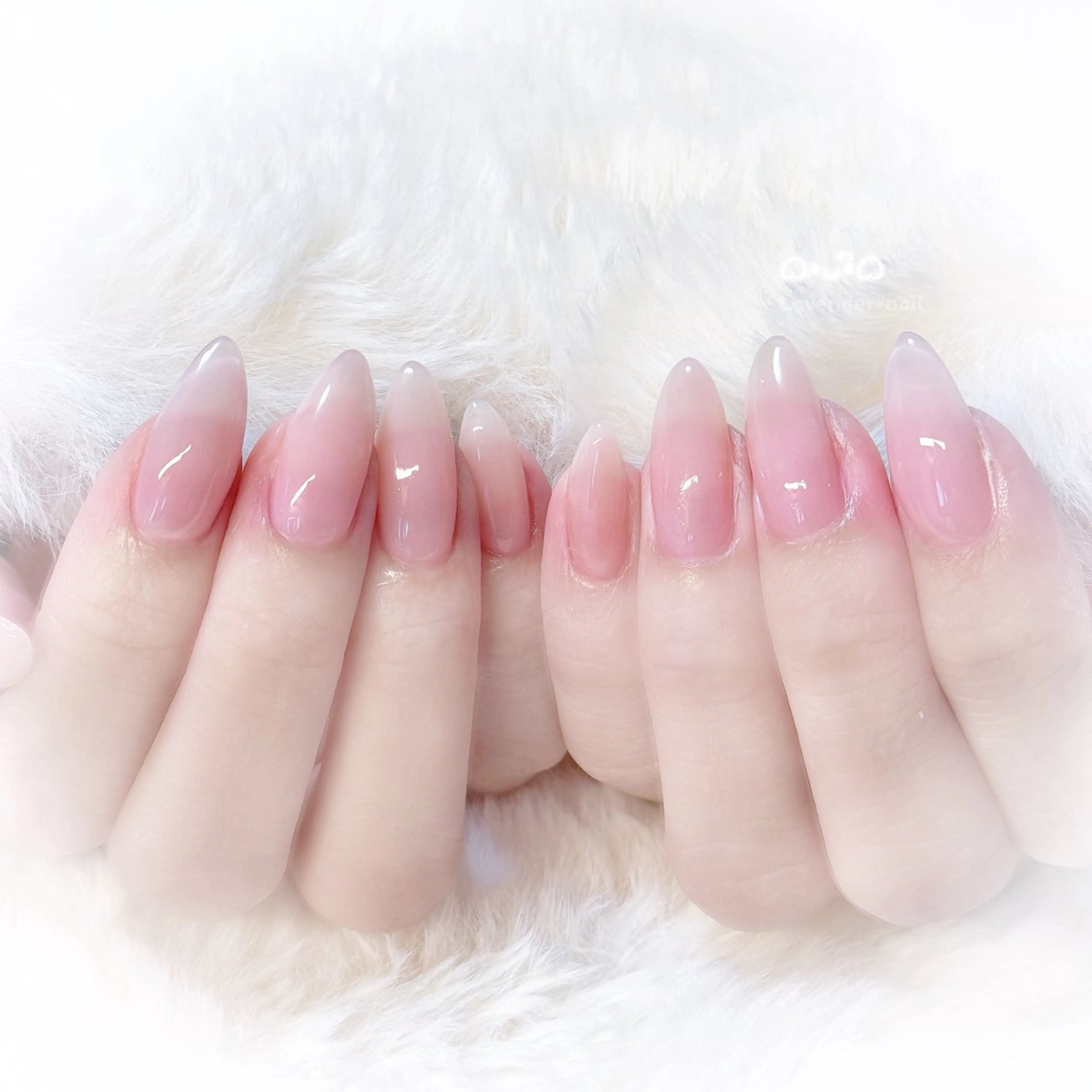 ネイル ハンドネイル Lavender nail·北18条のネイルデザイン