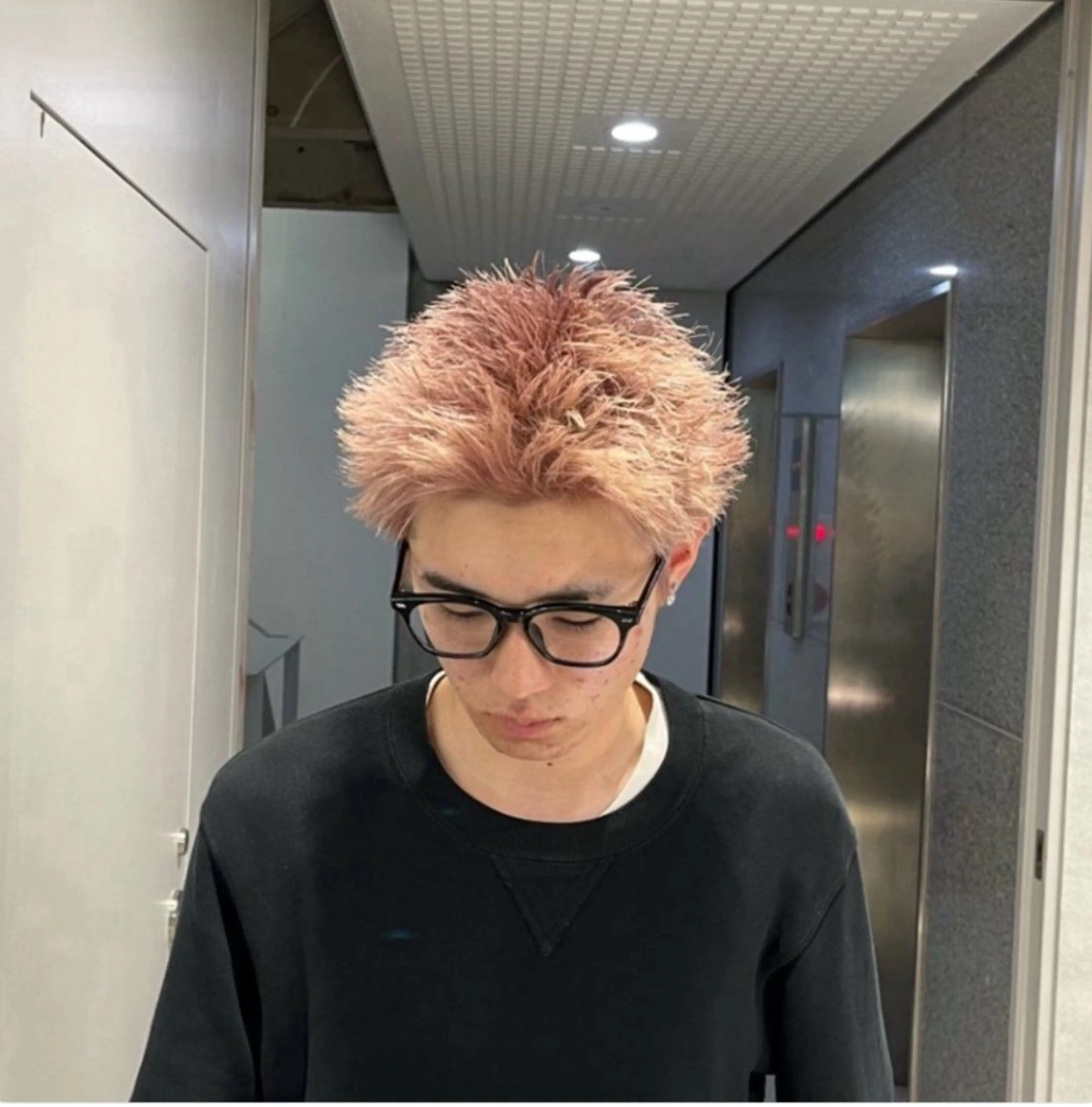 ショート カラー パーマ メンズ ショートヘア カット ヘアカラー 🔥メンズ 特化🔥菊水皐暉🔥のヘアスタイル