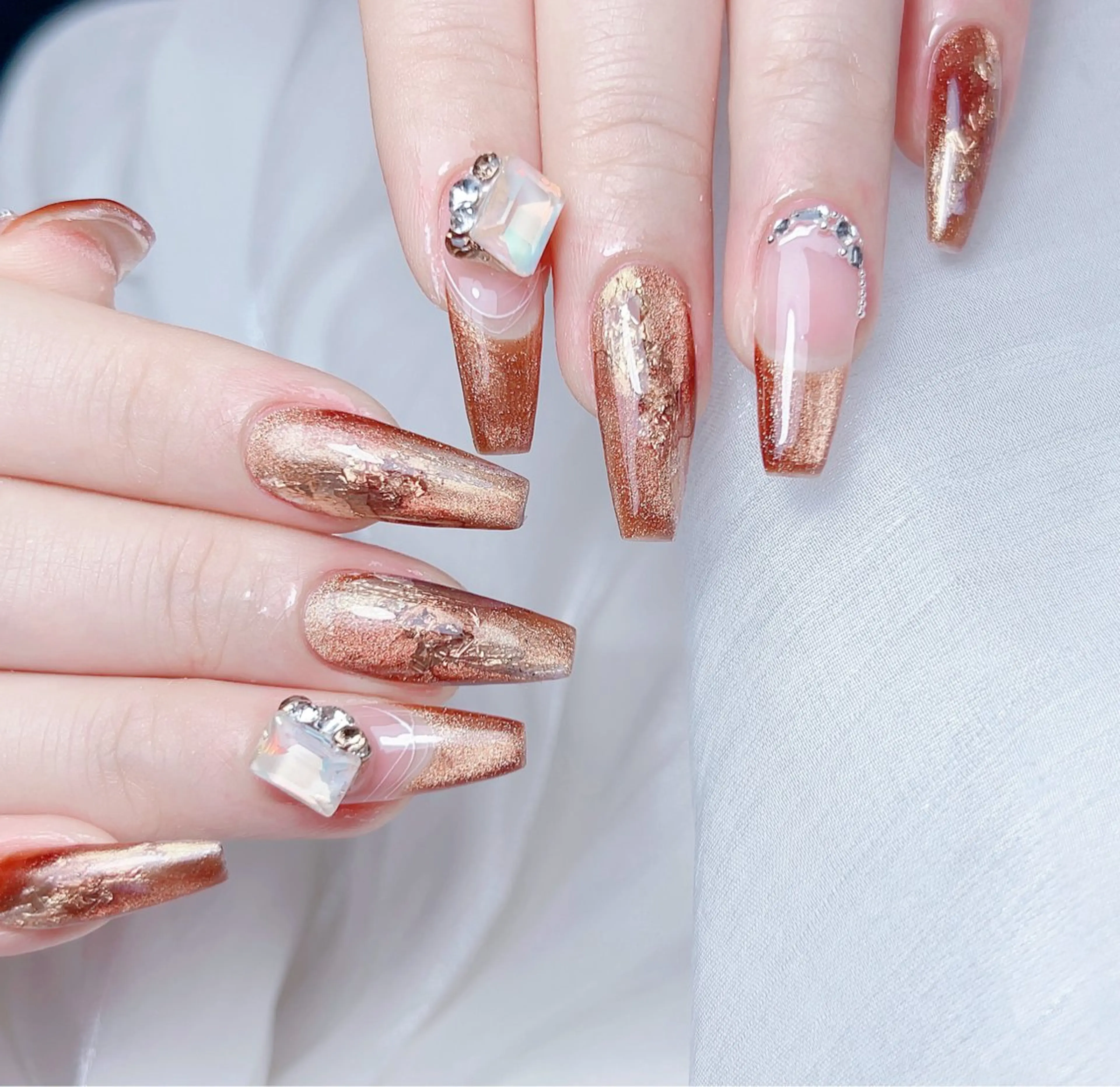 ネイル M🌷nail 長さだし専門店のネイルデザイン