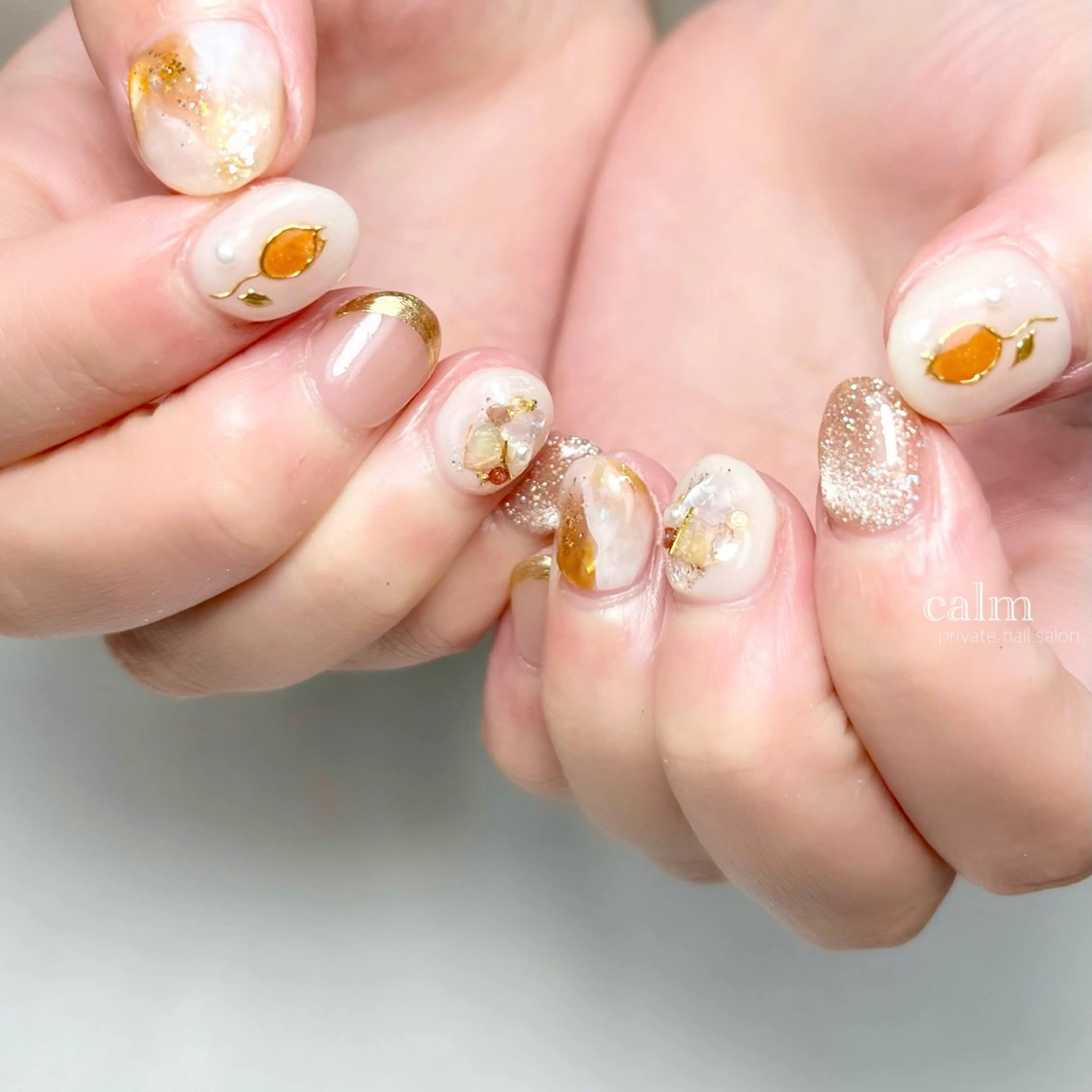 ネイル ハンドネイル calm 〔ｶｰﾑ〕のネイルデザイン