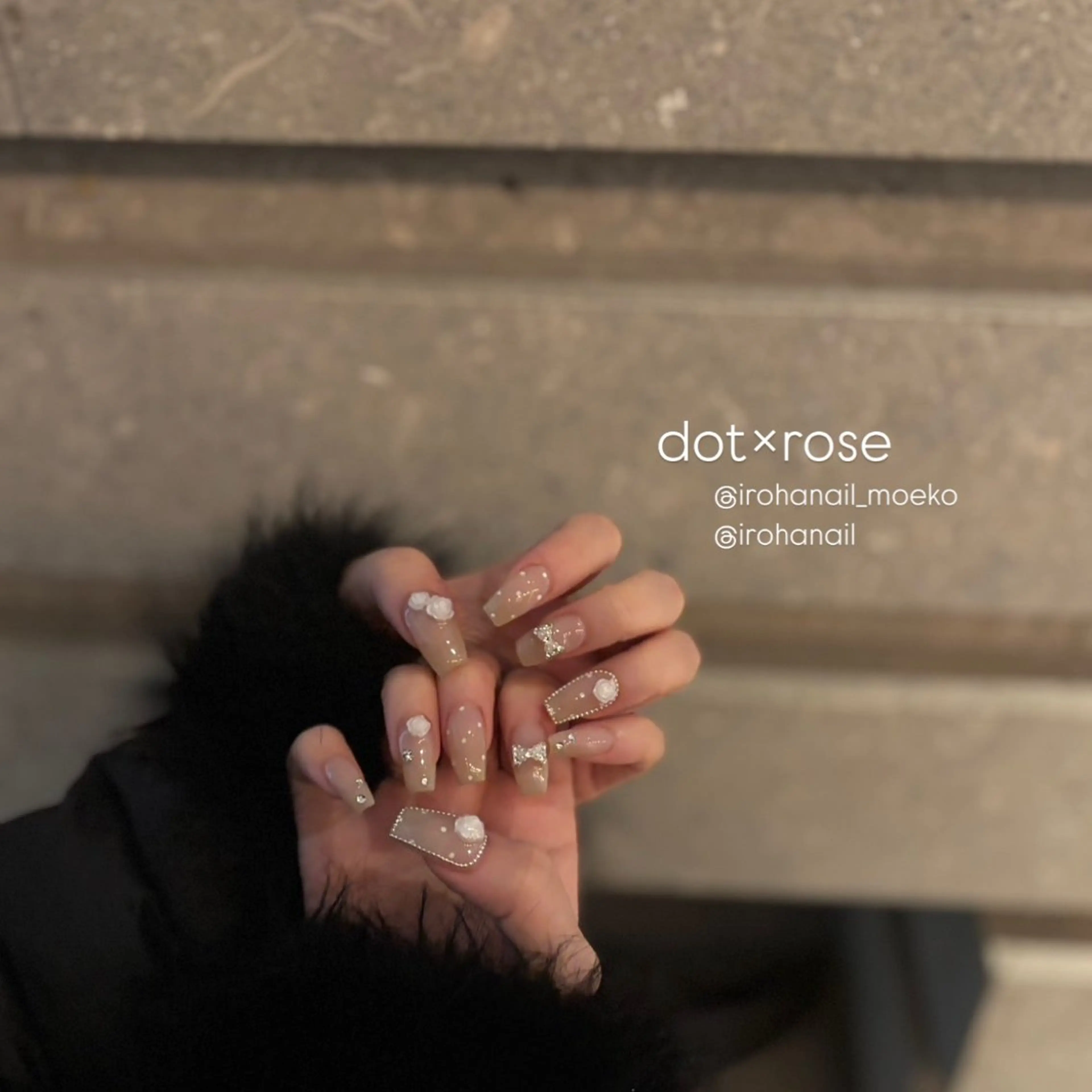 ネイル ハンドネイル IROHA Nail 矢掛萌子のネイルデザイン