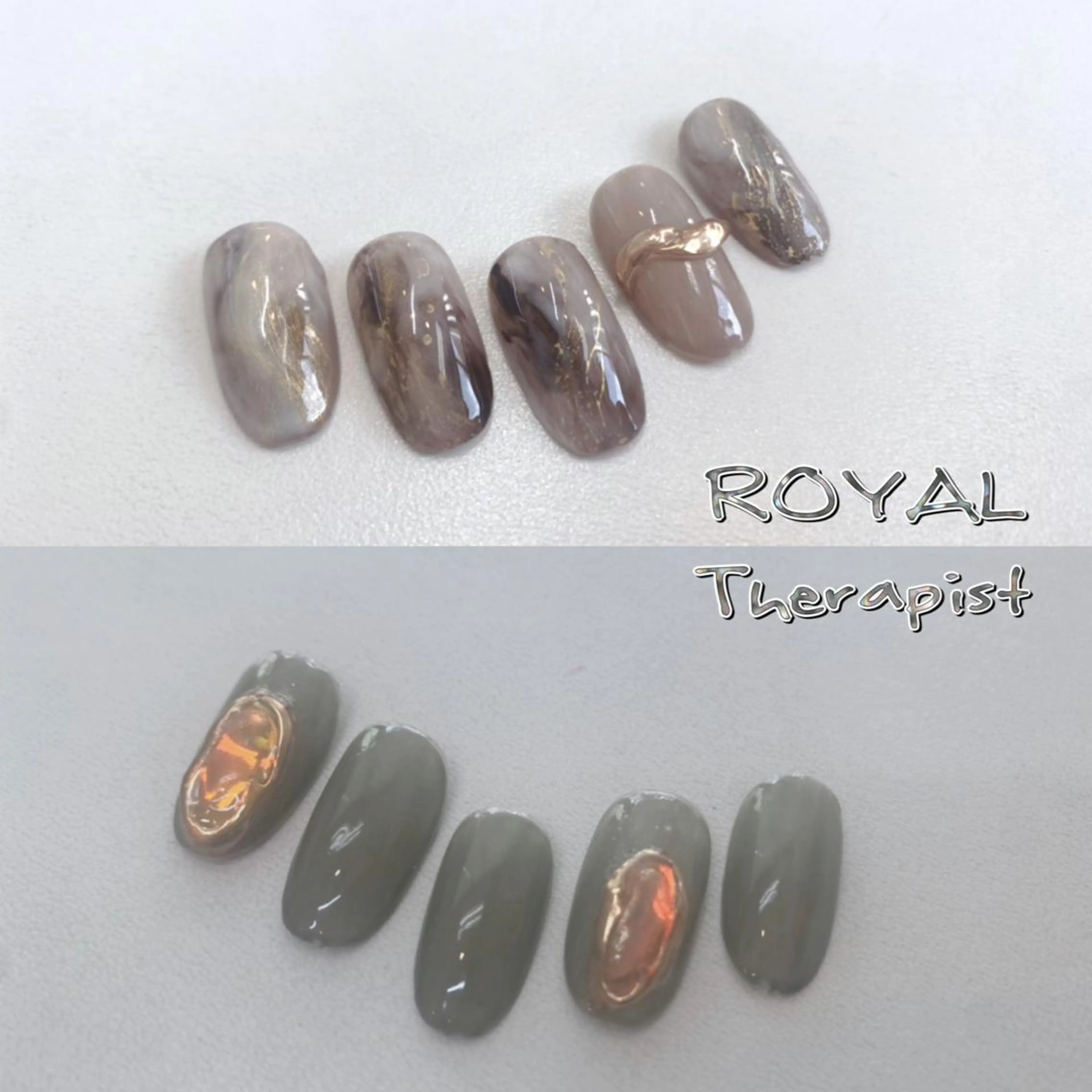 ネイル 【尾下】 ロイヤル•セラピストのネイルデザイン