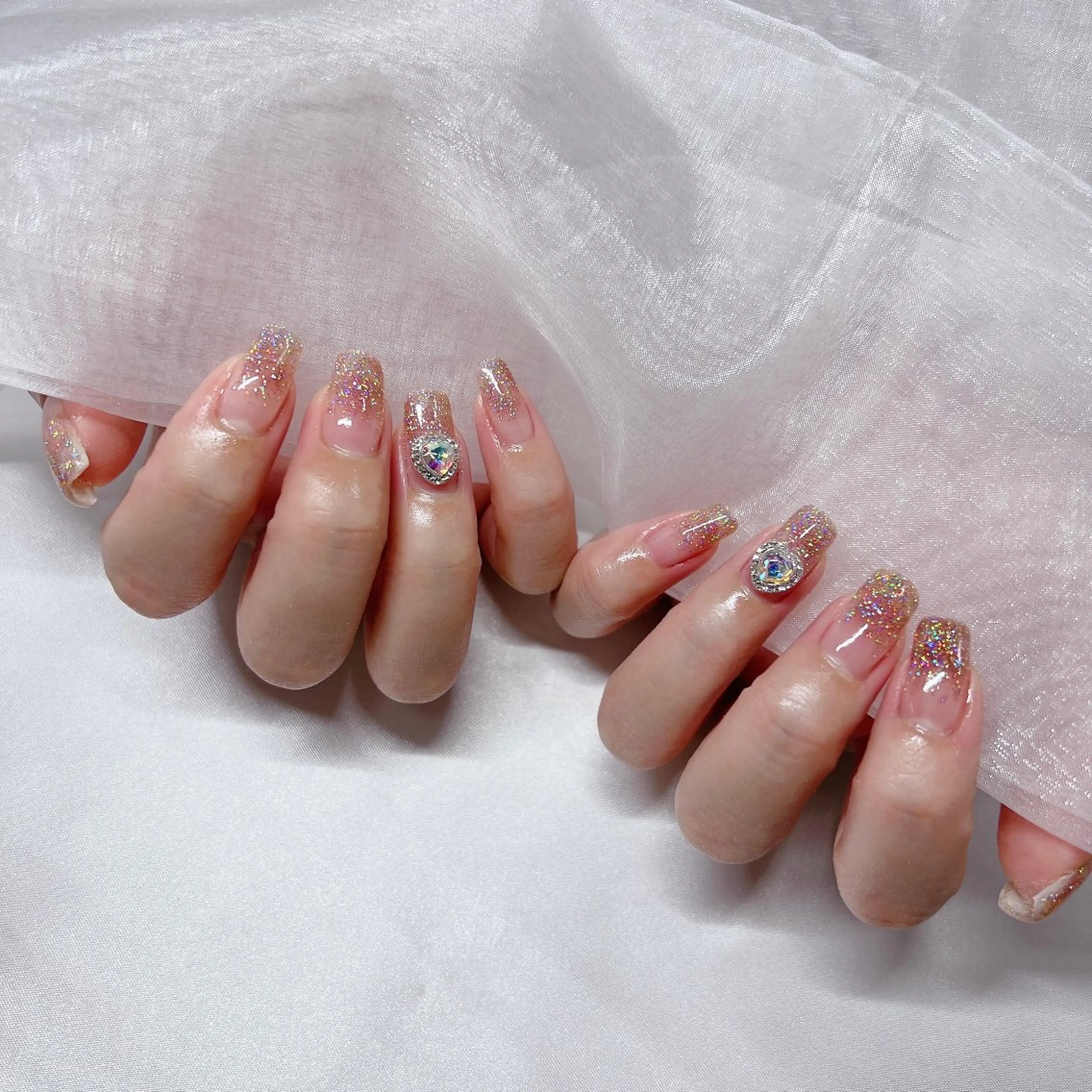 ネイル ジェルネイル 韓国ネイル マグネットネイル 持ち込み ニュアンスネイル nail salon Rewardのネイルデザイン