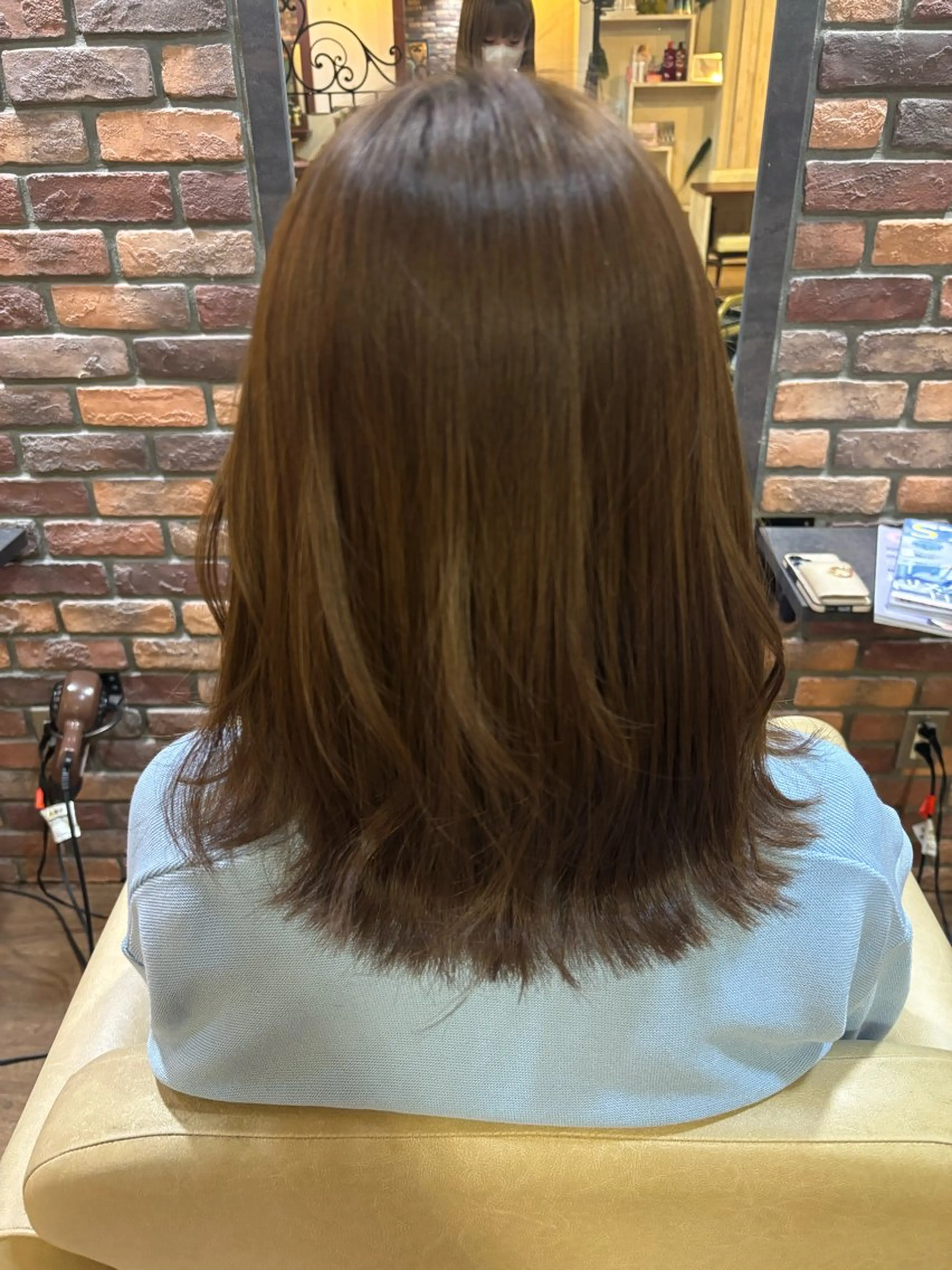 ミディアム 《UP's》 MISAKIのヘアスタイル