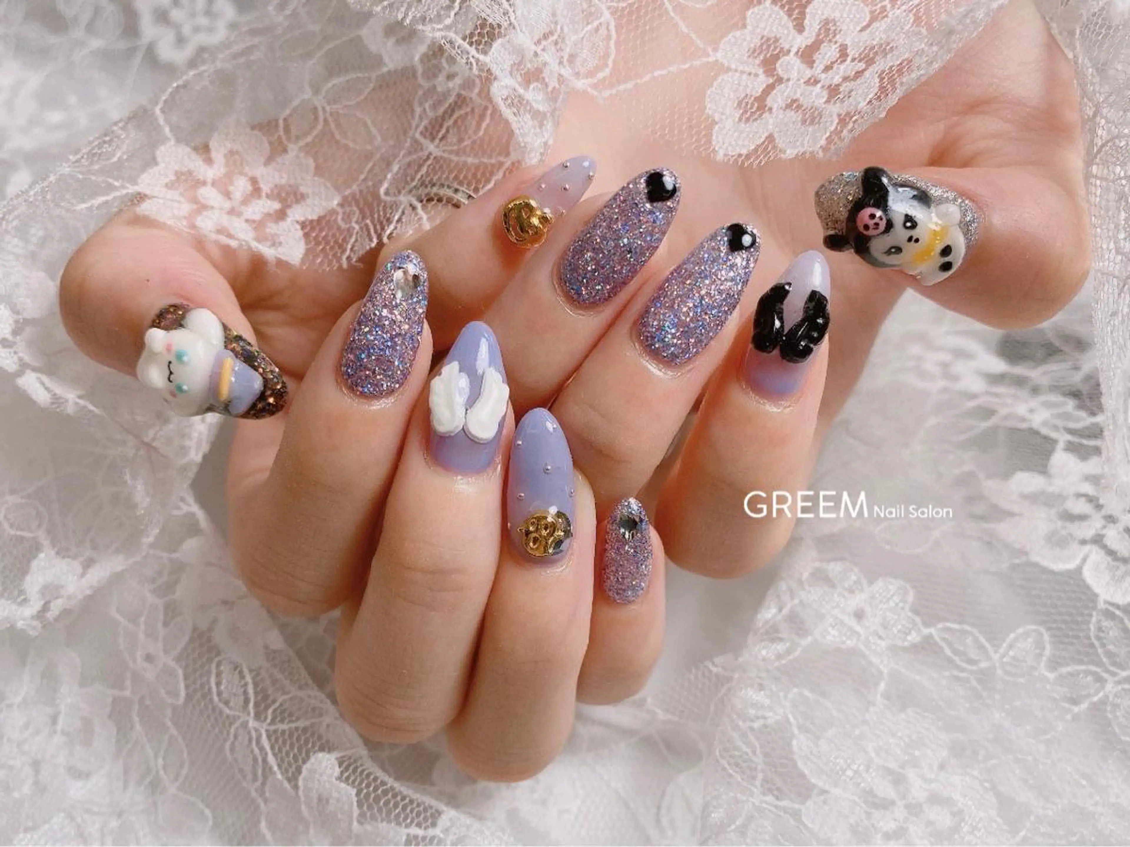 ネイル ハロウィン GREEM グリームのネイルデザイン