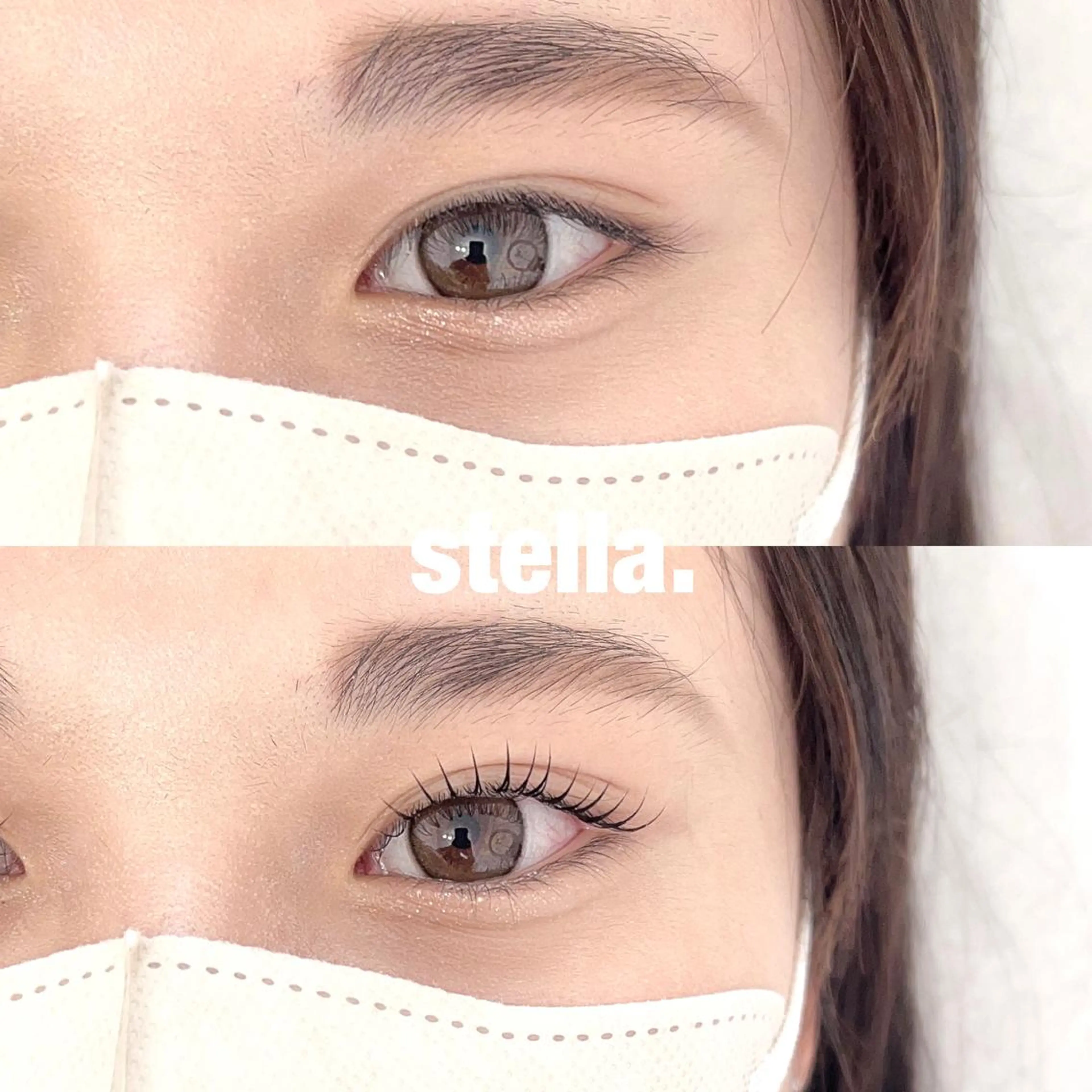 マツエク・マツパ 一重×まつ毛パーマ Stella eyelashのマツエク・マツパデザイン