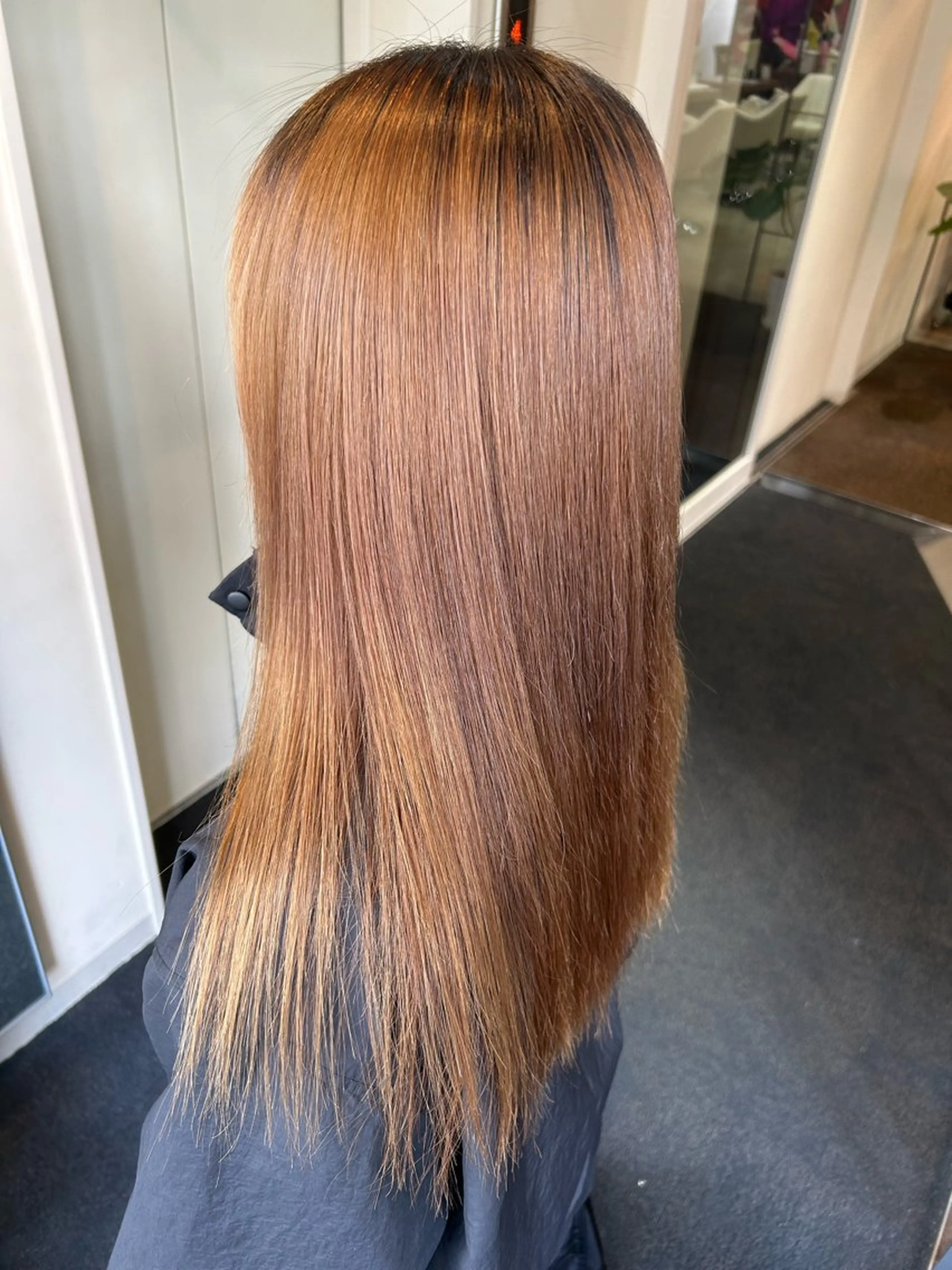 パーマ 縮毛矯正 yunosuke/艶 カラーw-salonのヘアスタイル