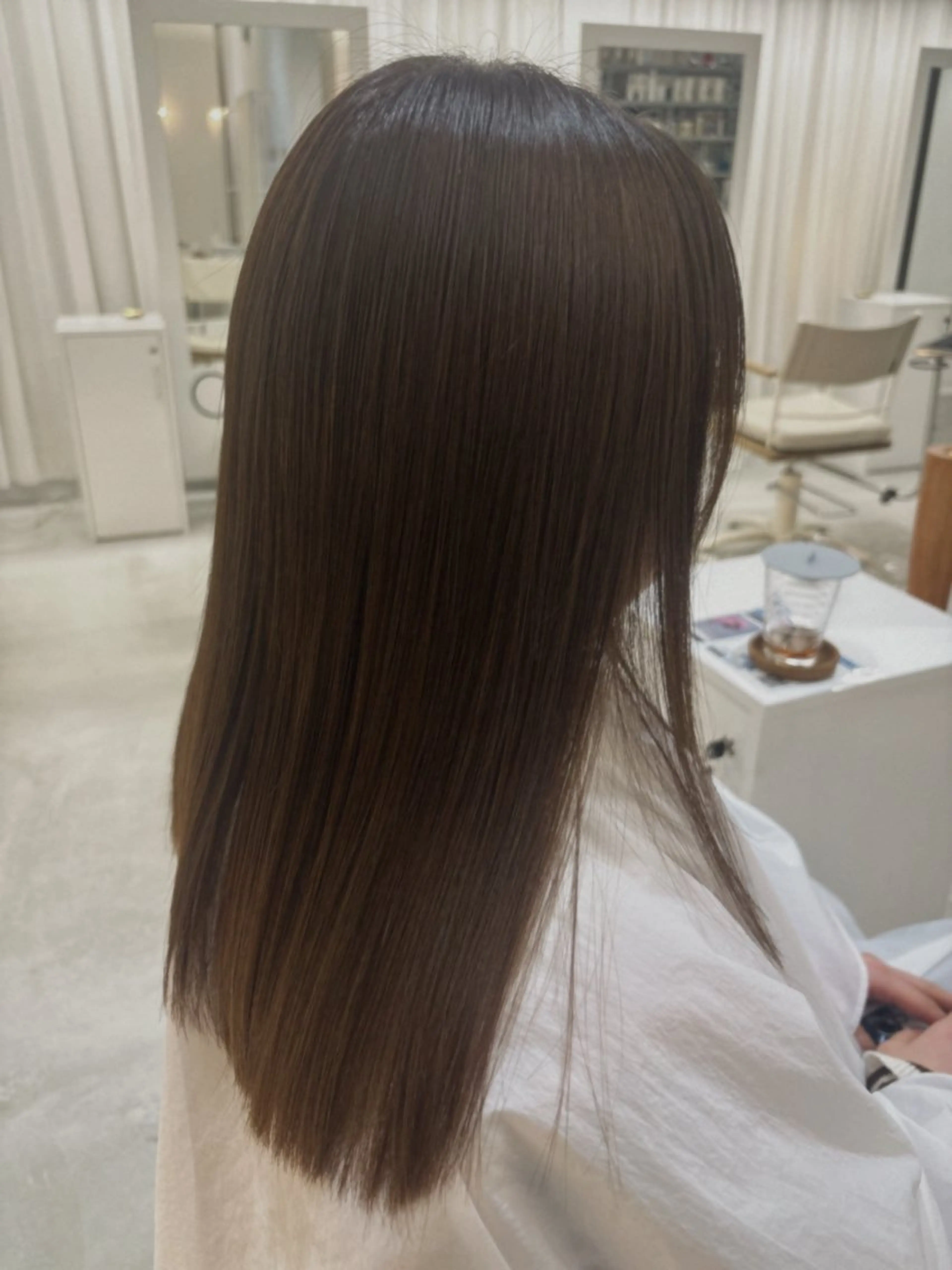 カラー ブラウンカラー マロンブラウン 艶髪/ハイトーン/ 透明感/maayaのヘアスタイル