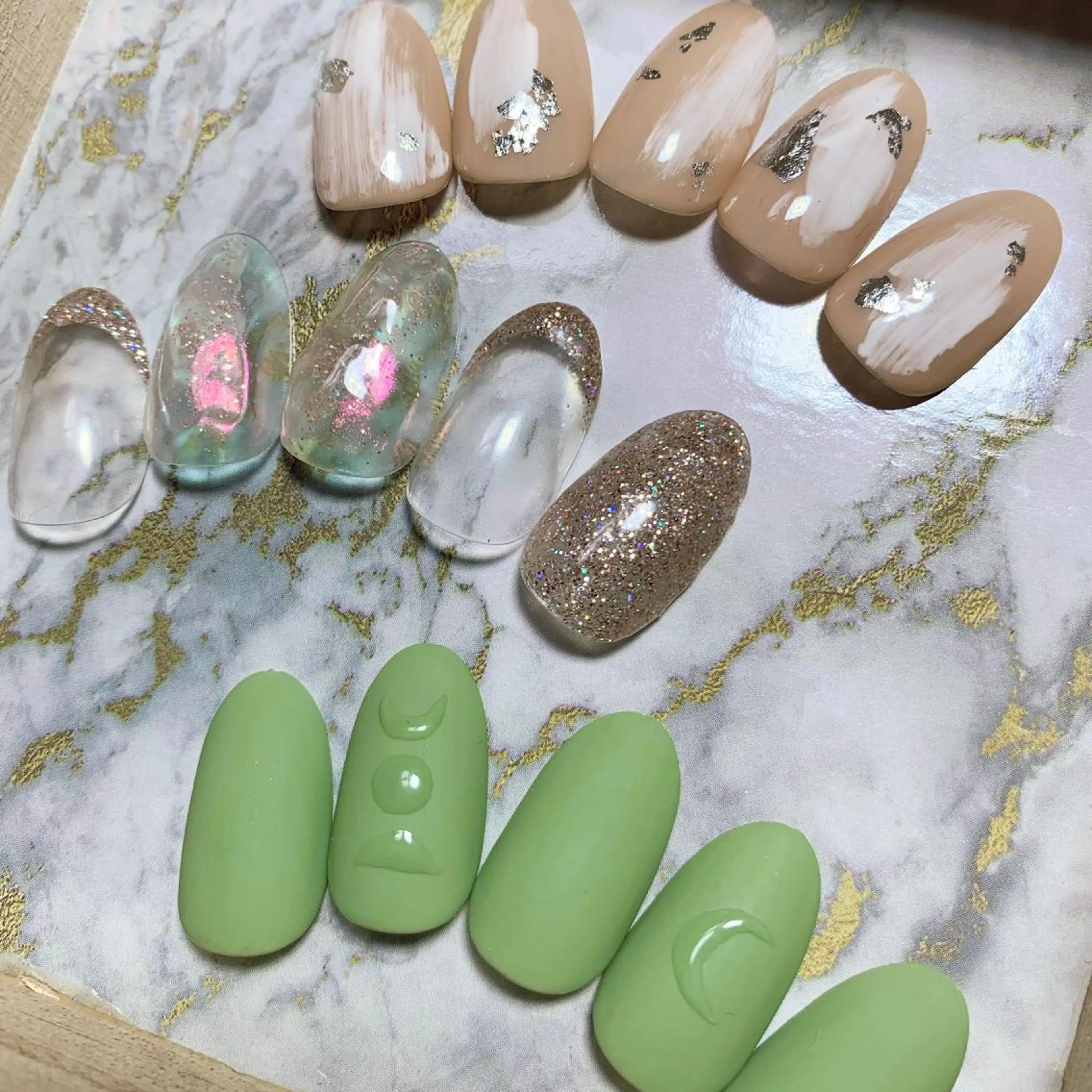 ネイル ハンドネイル Nailsalon BLOOM🌷 山崎のネイルデザイン