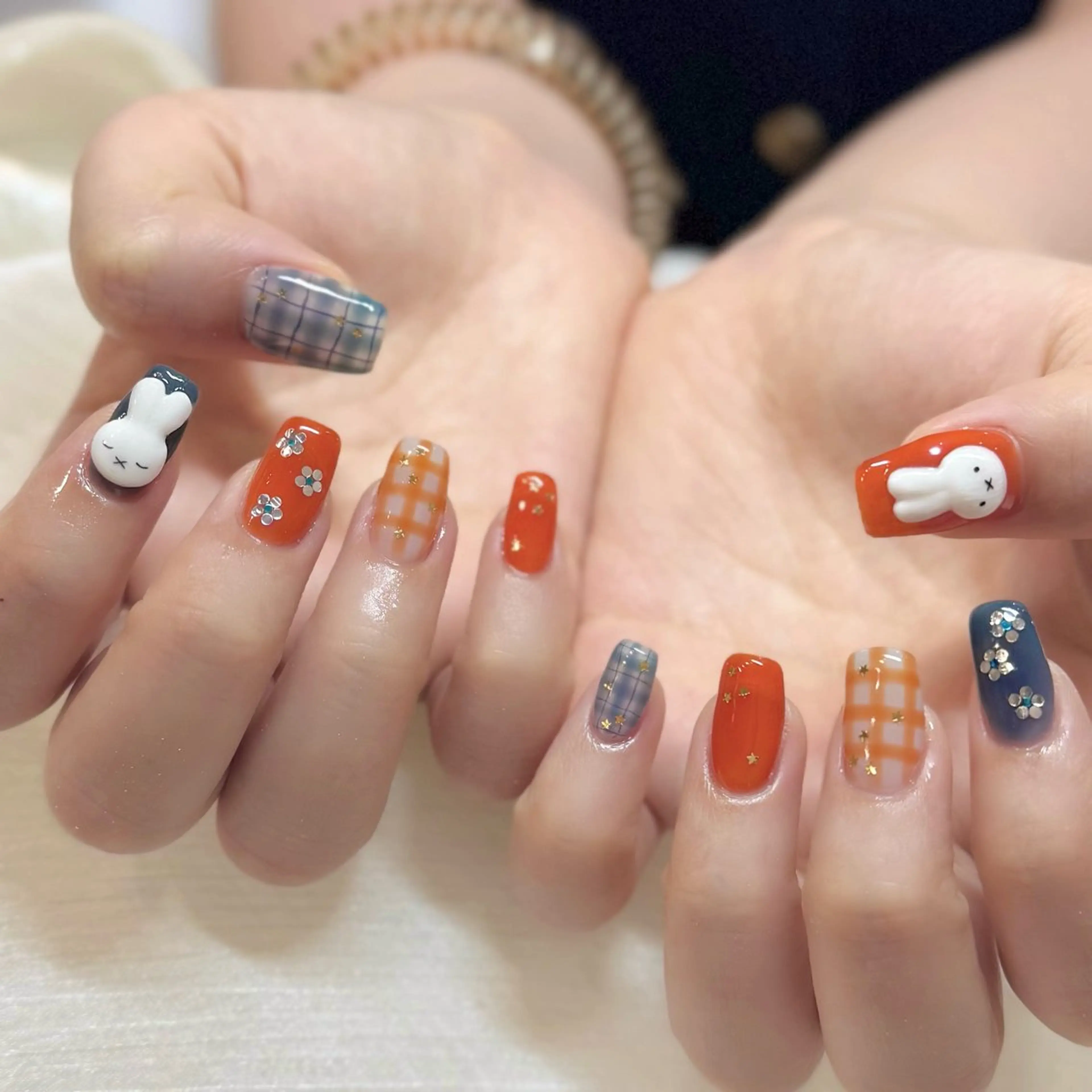 ネイル ハンドネイル 新井 ひなののネイルデザイン