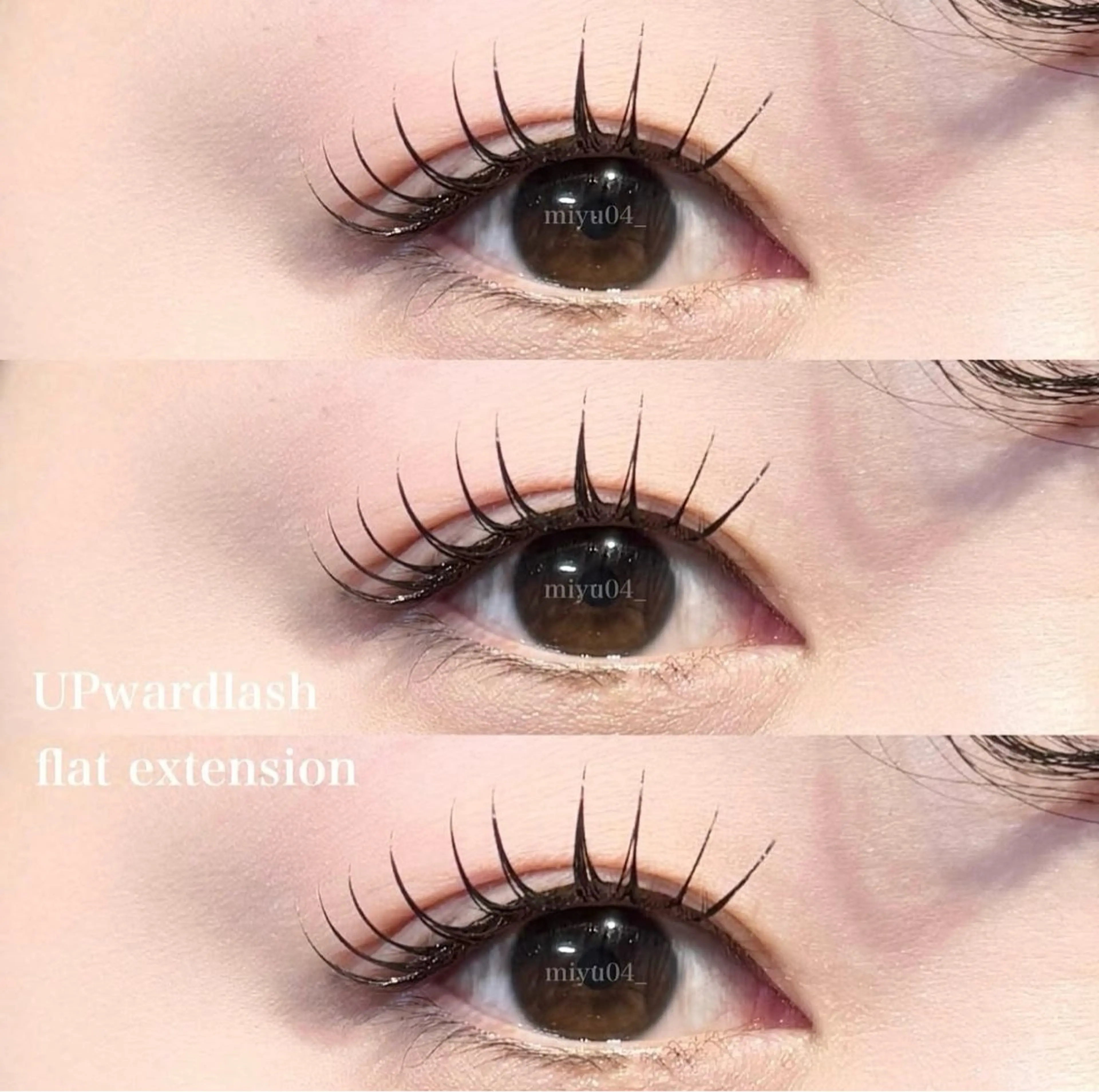 マツエク・マツパ sour~trois NOAのマツエク・マツパデザイン