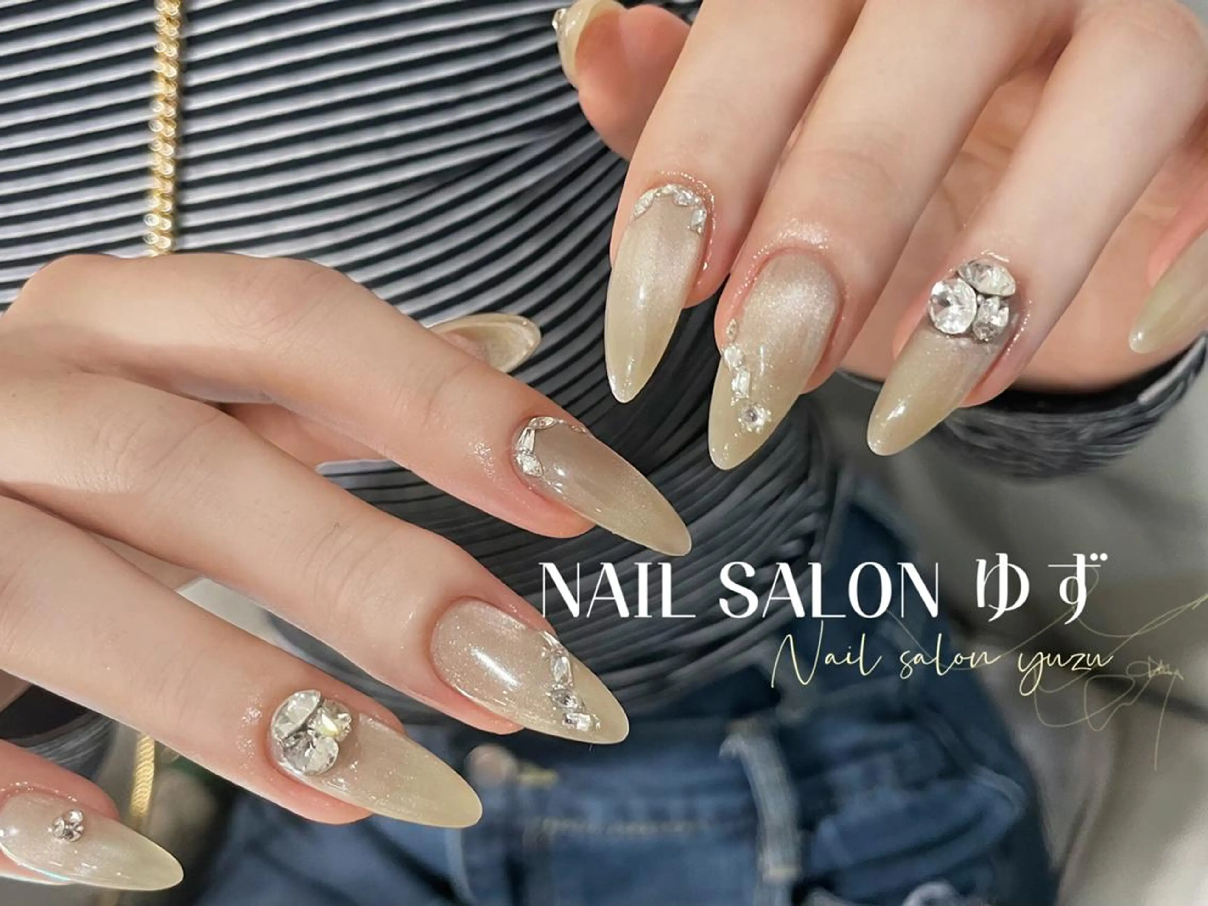 ネイル ハンドネイル MAKI💚💚💚 秋葉原.のネイルデザイン