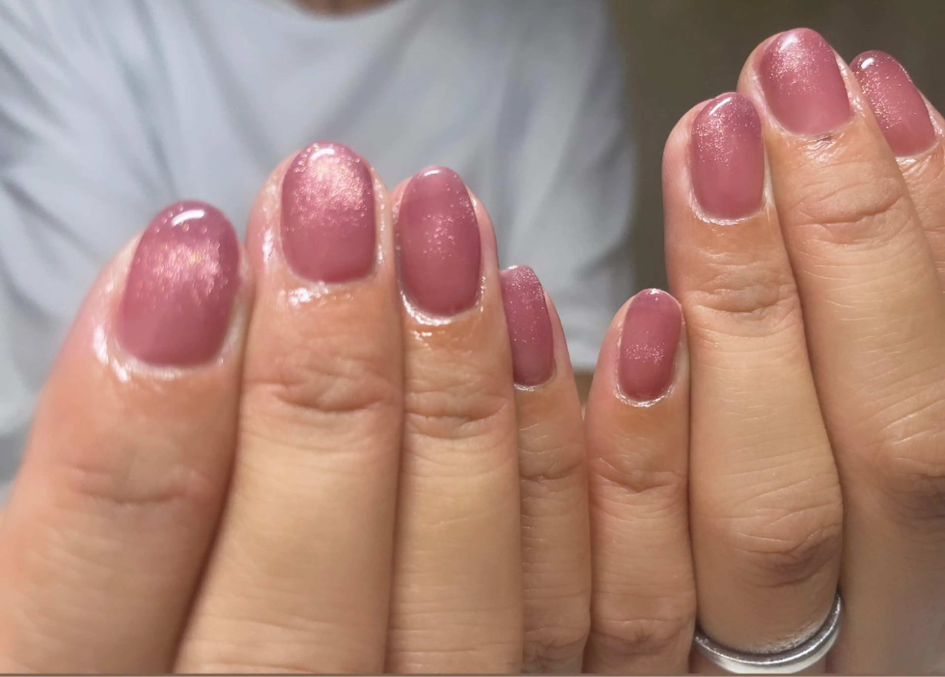 ハンド【シンプルデザイン（ワンカラー / グラデーション / ベイビーブーマー / チーク / ミラーネイル）  】の写真