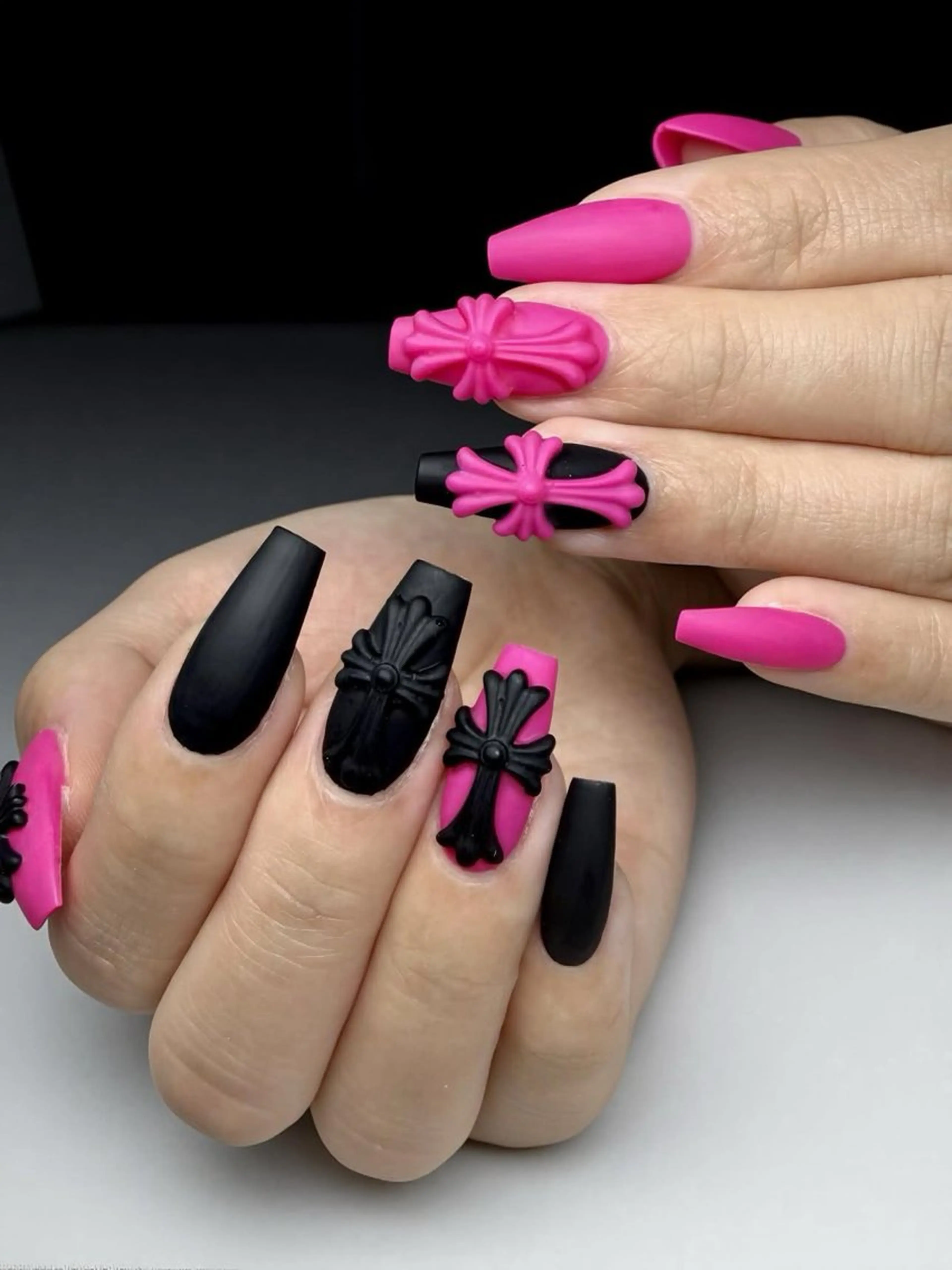 ネイル アートネイル オーロラネイル チークネイル 長さ出し フットネイル ハンドネイル 銀河_ Chan nailsのネイルデザイン