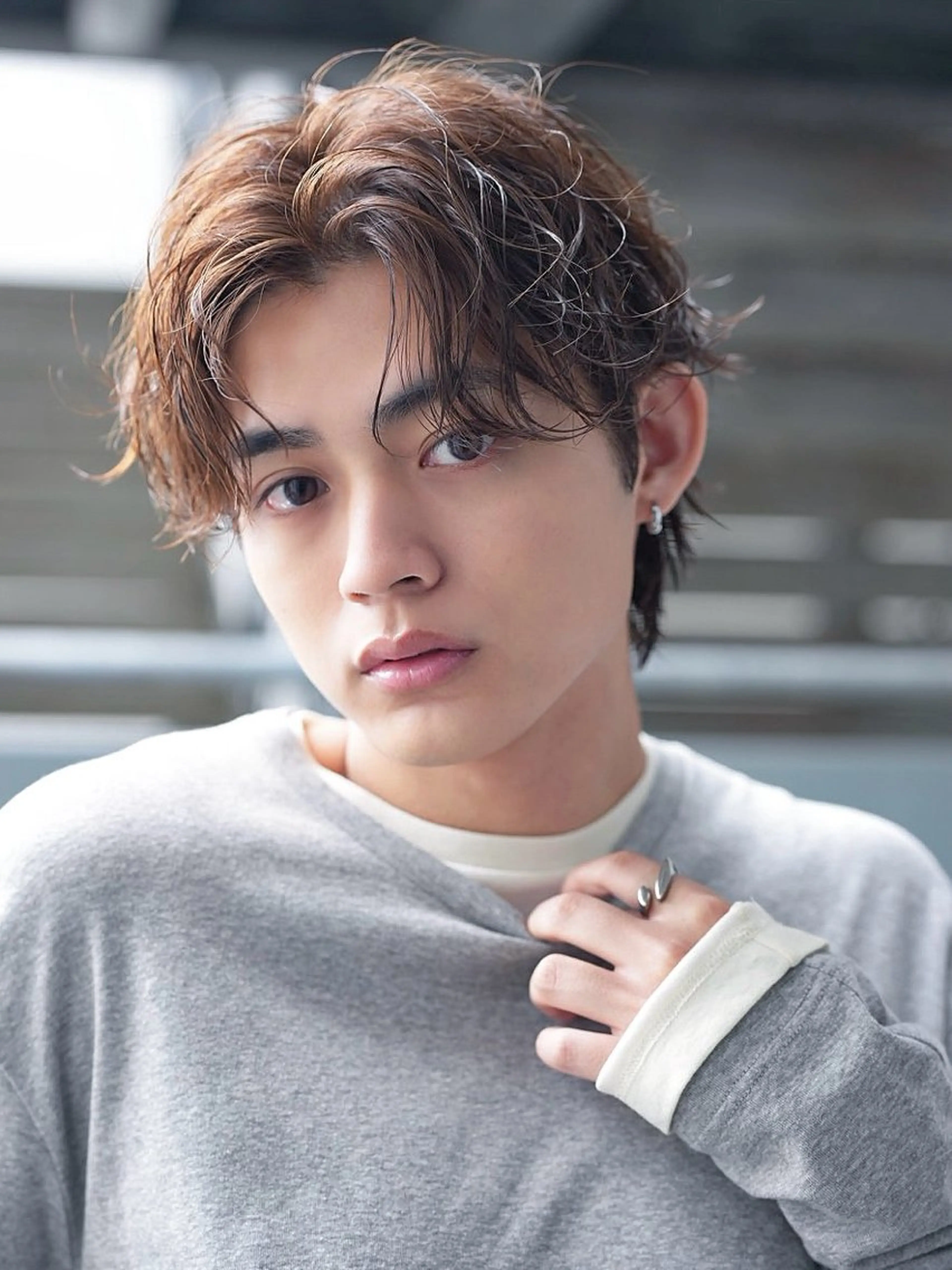 パーマ メンズ カット パーマ 安藤幹人 メンズパーマのヘアスタイル