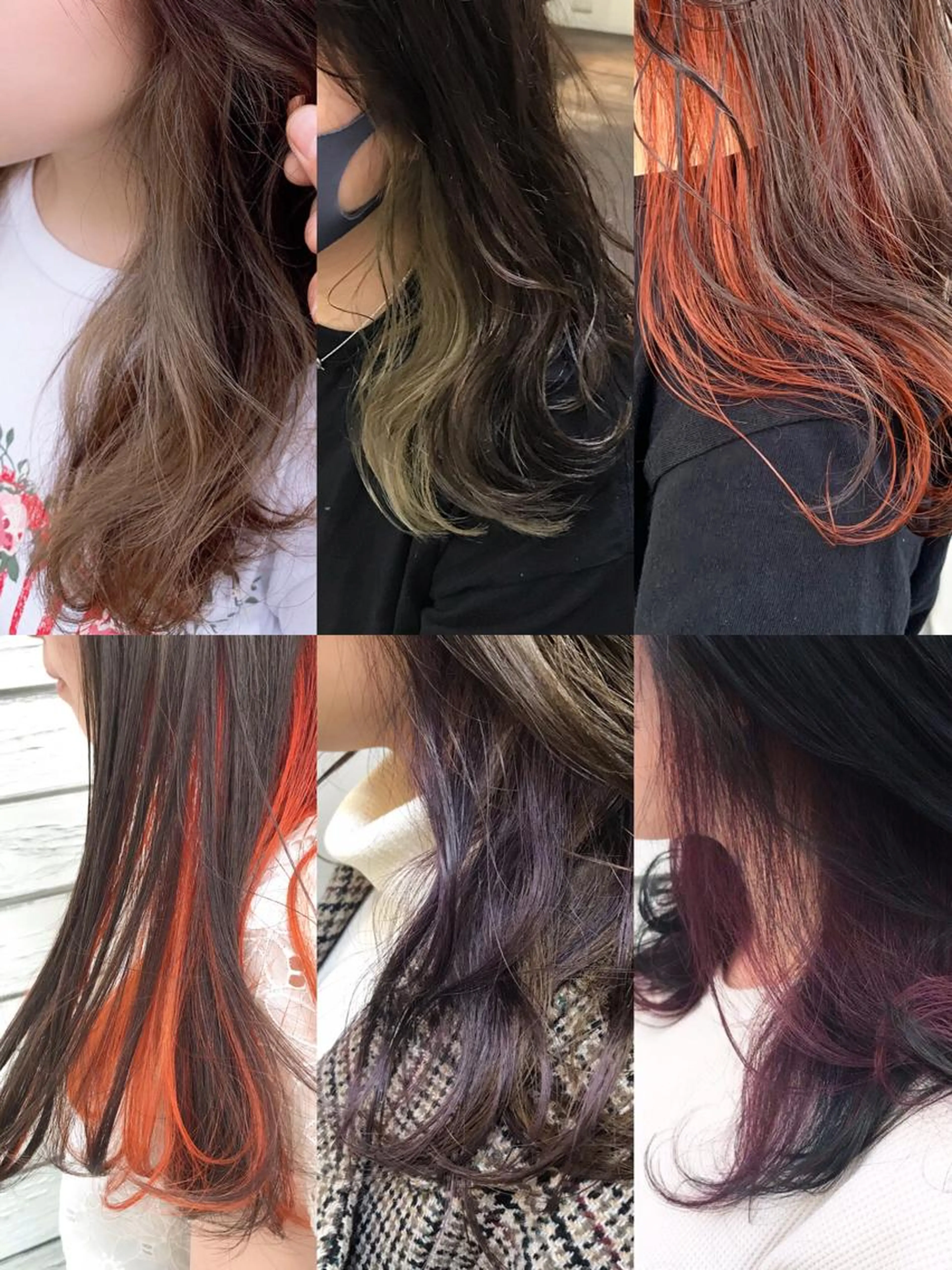 【✨ダメージ98%カット✨】インナーカラー×ケアブリーチ🌿の写真