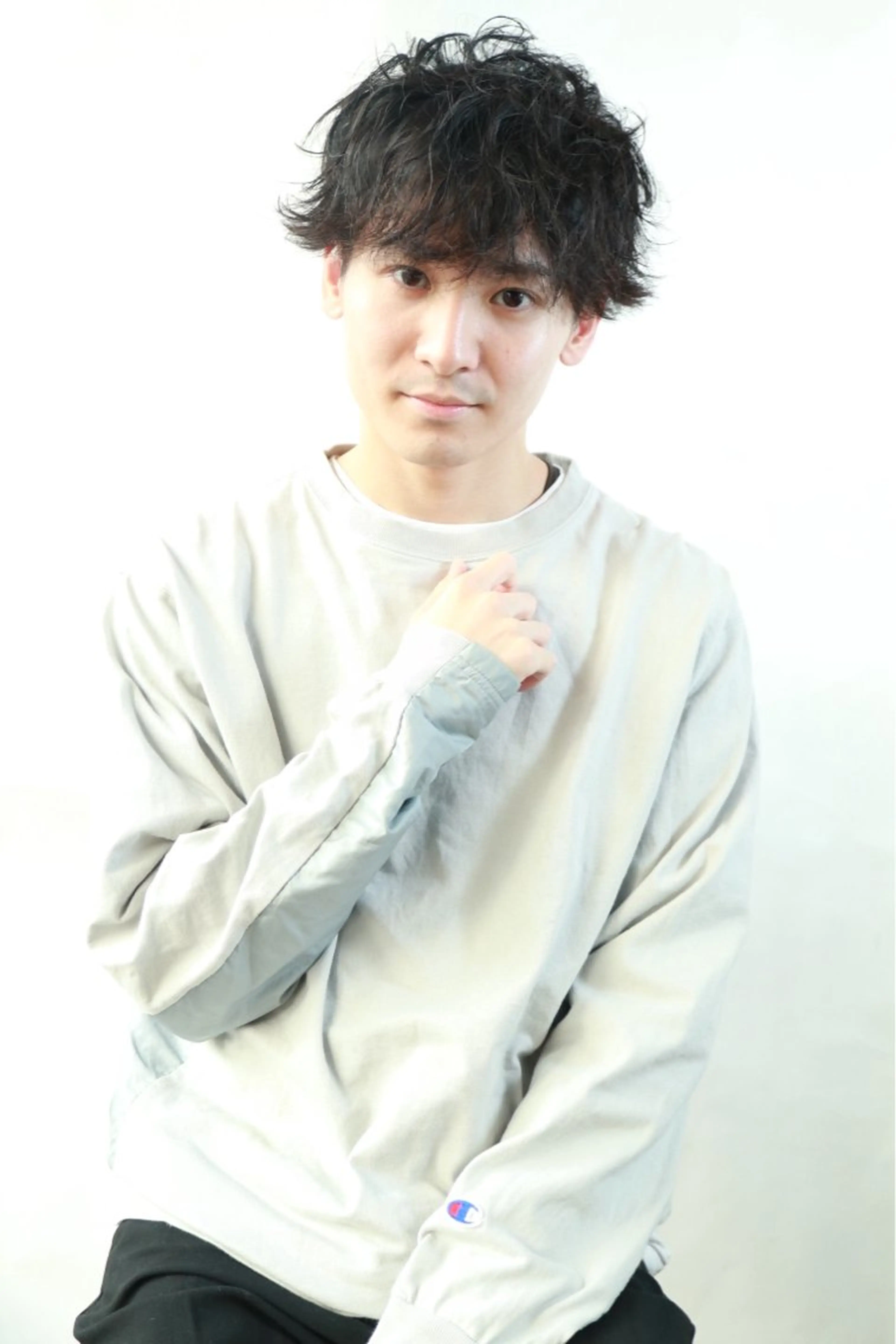 パーマ メンズ メンズパーマ スパイラルパーマ lien.所属・西村 友佑のヘアスタイル