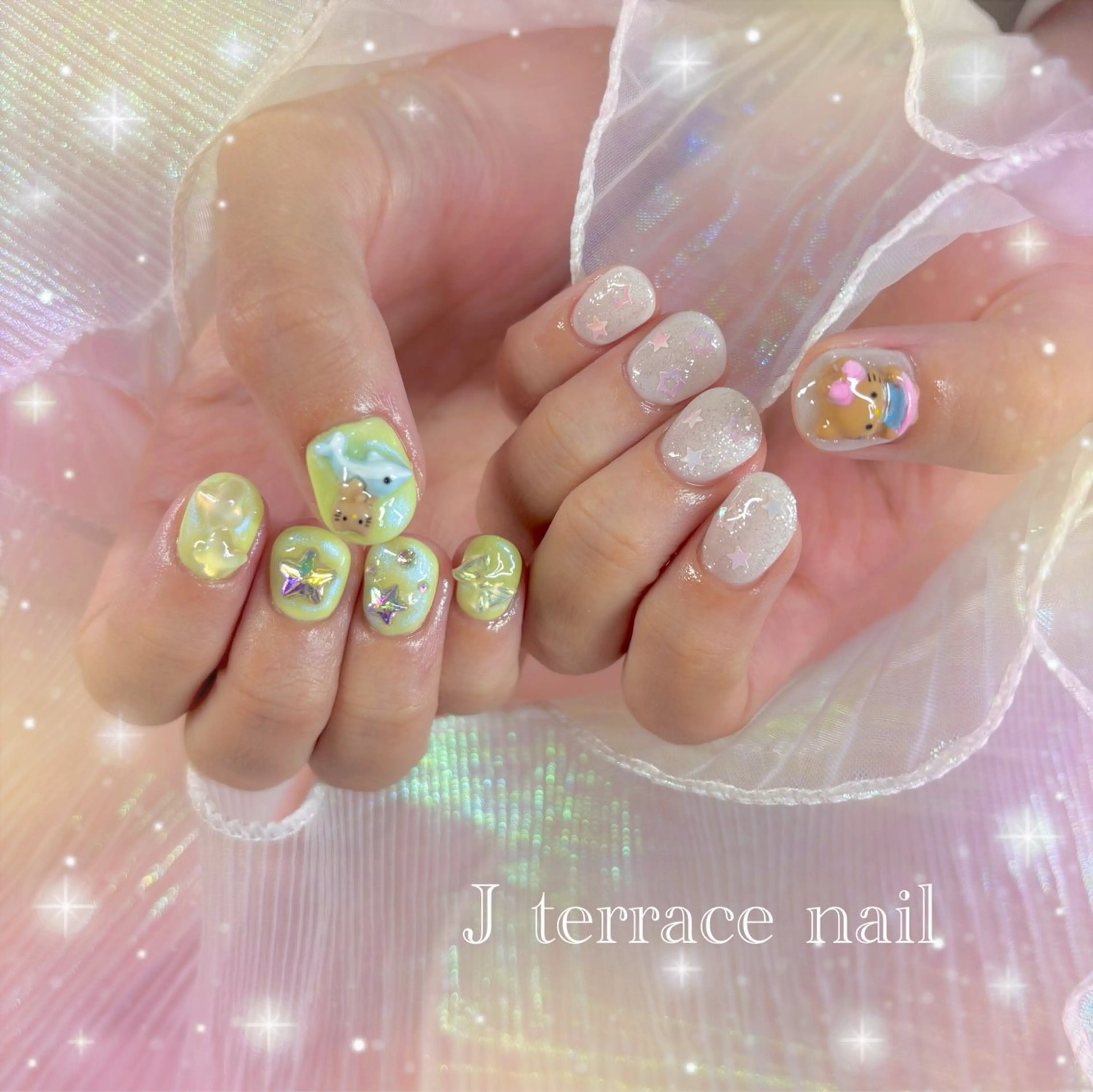 ネイル ジェルネイル J terrace Nailのネイルデザイン