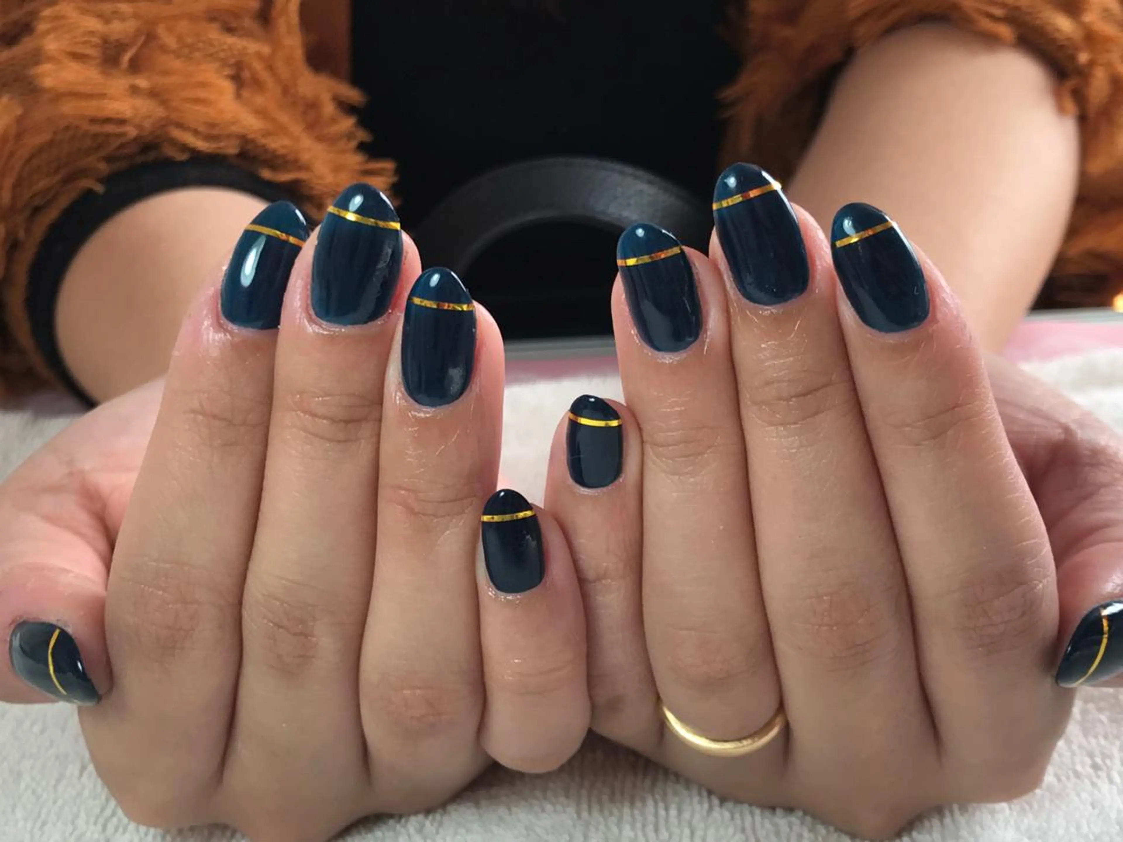 ネイル ネイビー Era nailのネイルデザイン