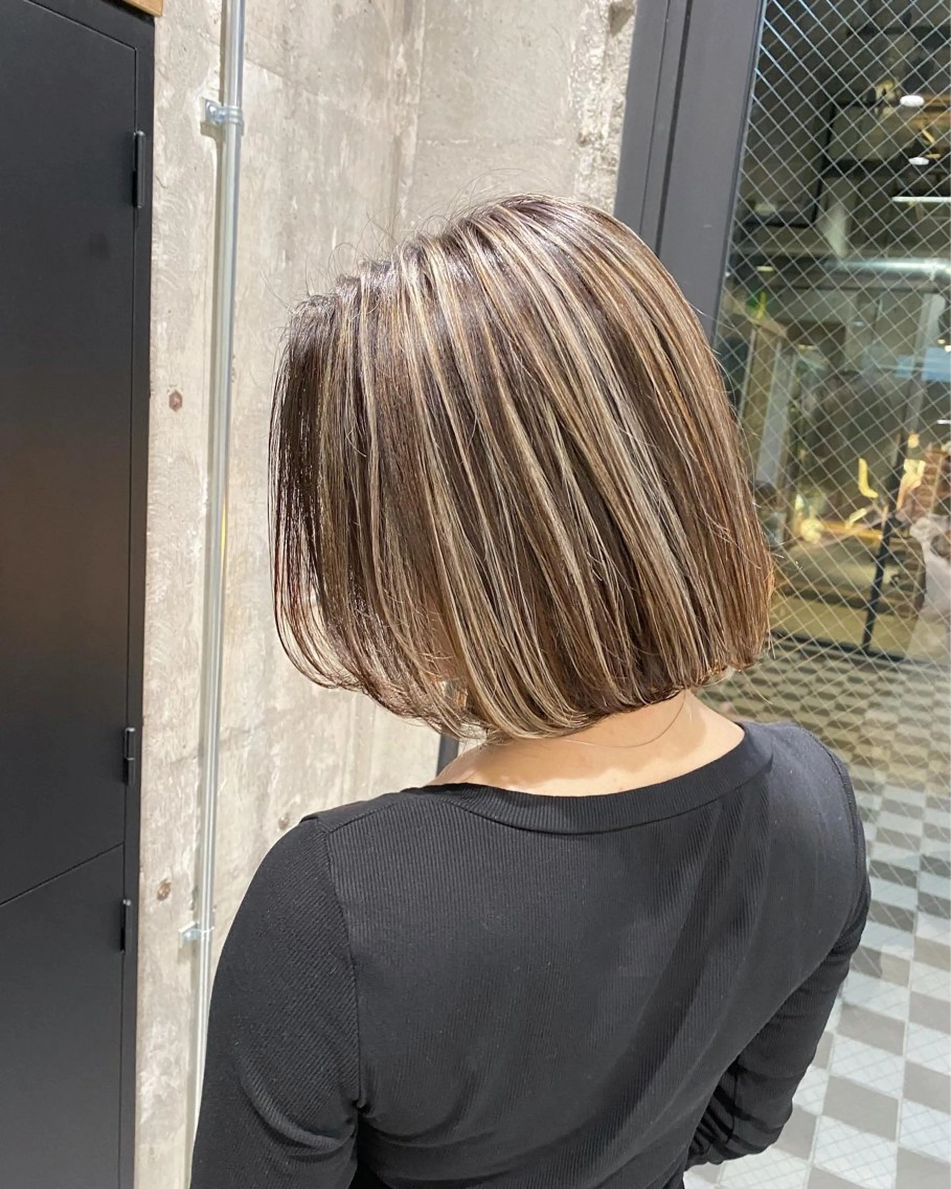 ショート ハイライト ヘアカラー 🌼透明感カラー ✳︎eri🌼のヘアスタイル