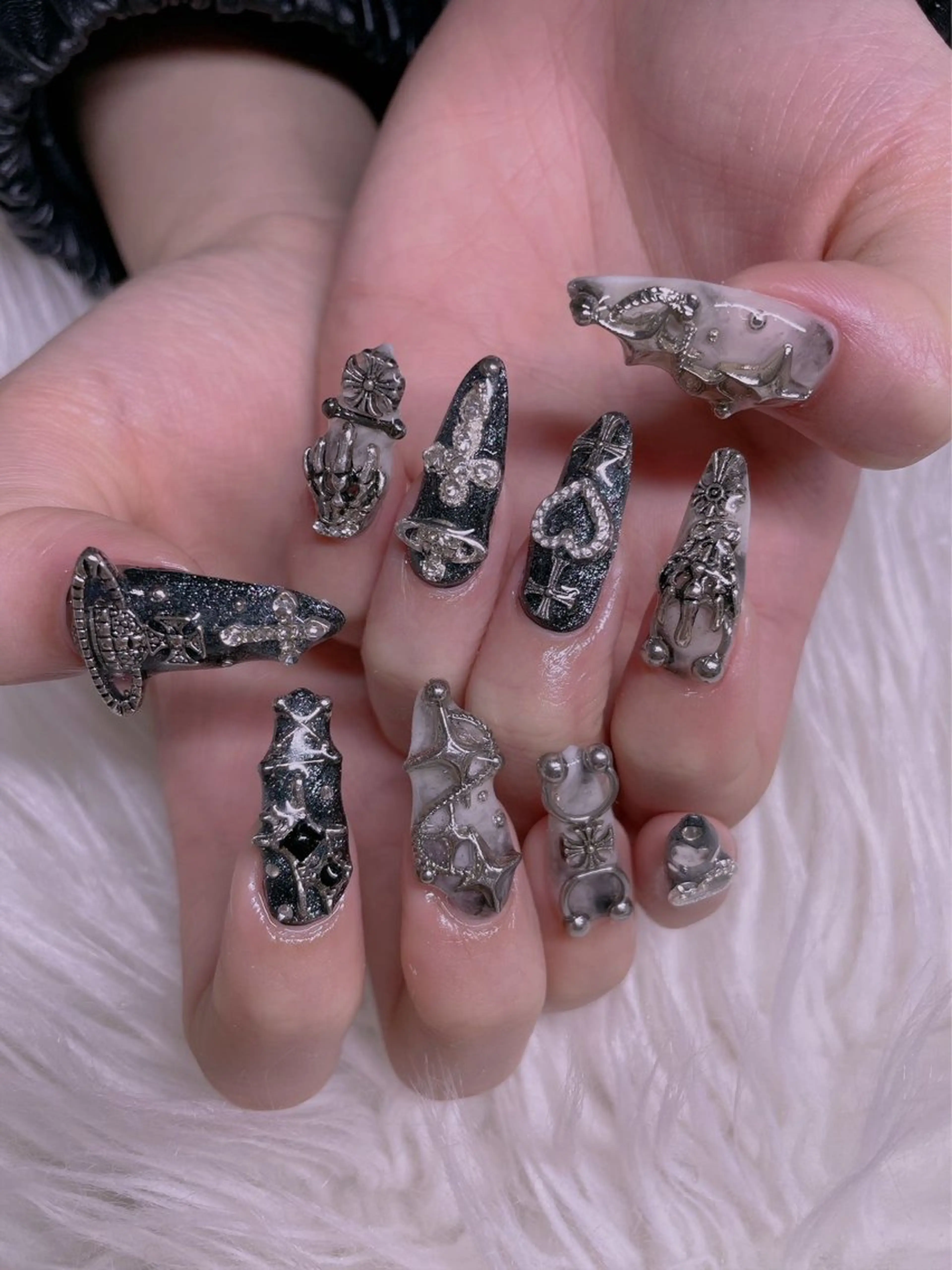 ネイル 長さだし専門店 M2　rikaのネイルデザイン