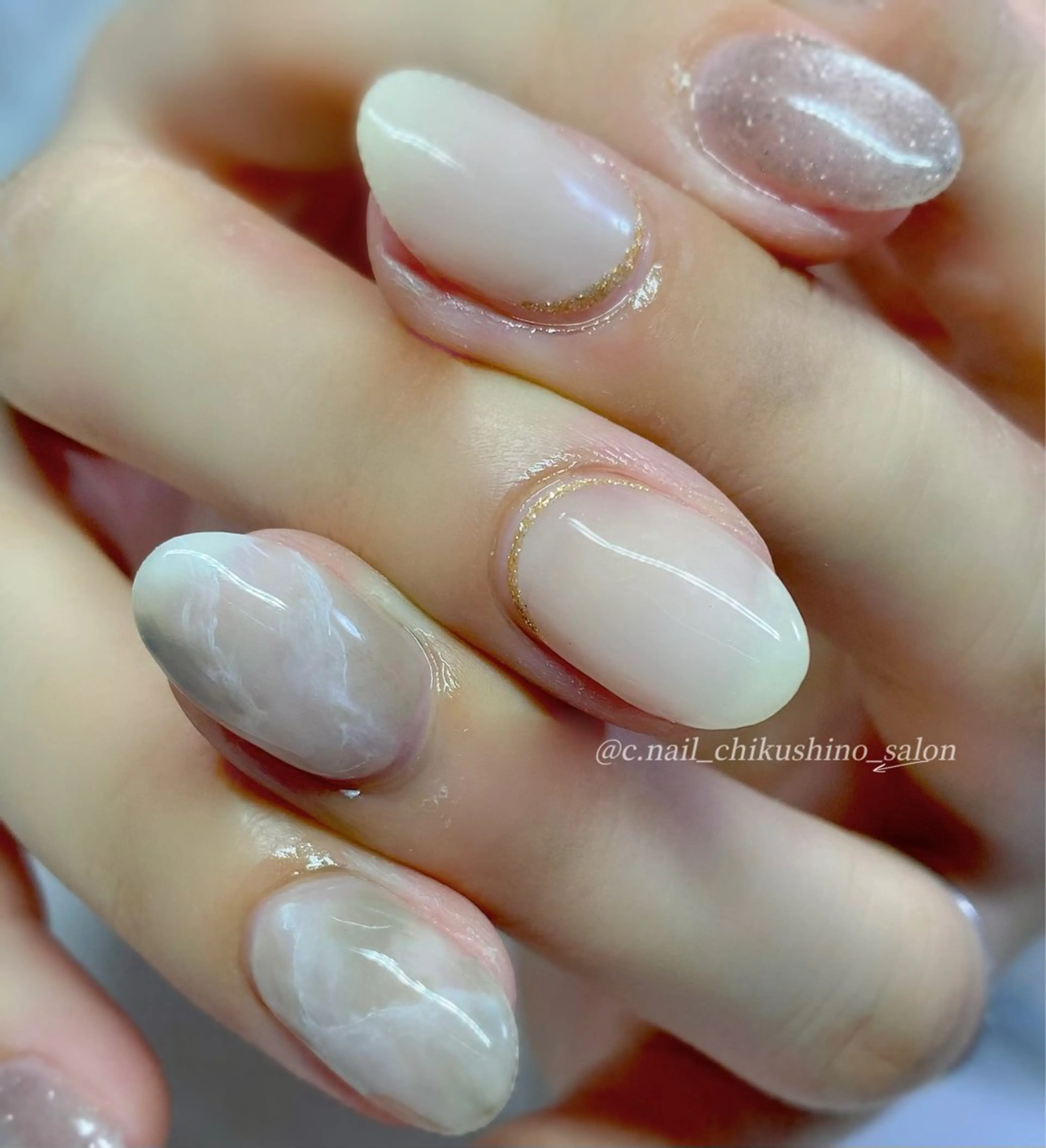 ネイル ハンドネイル C.Nail &Eye筑紫駅のネイルデザイン