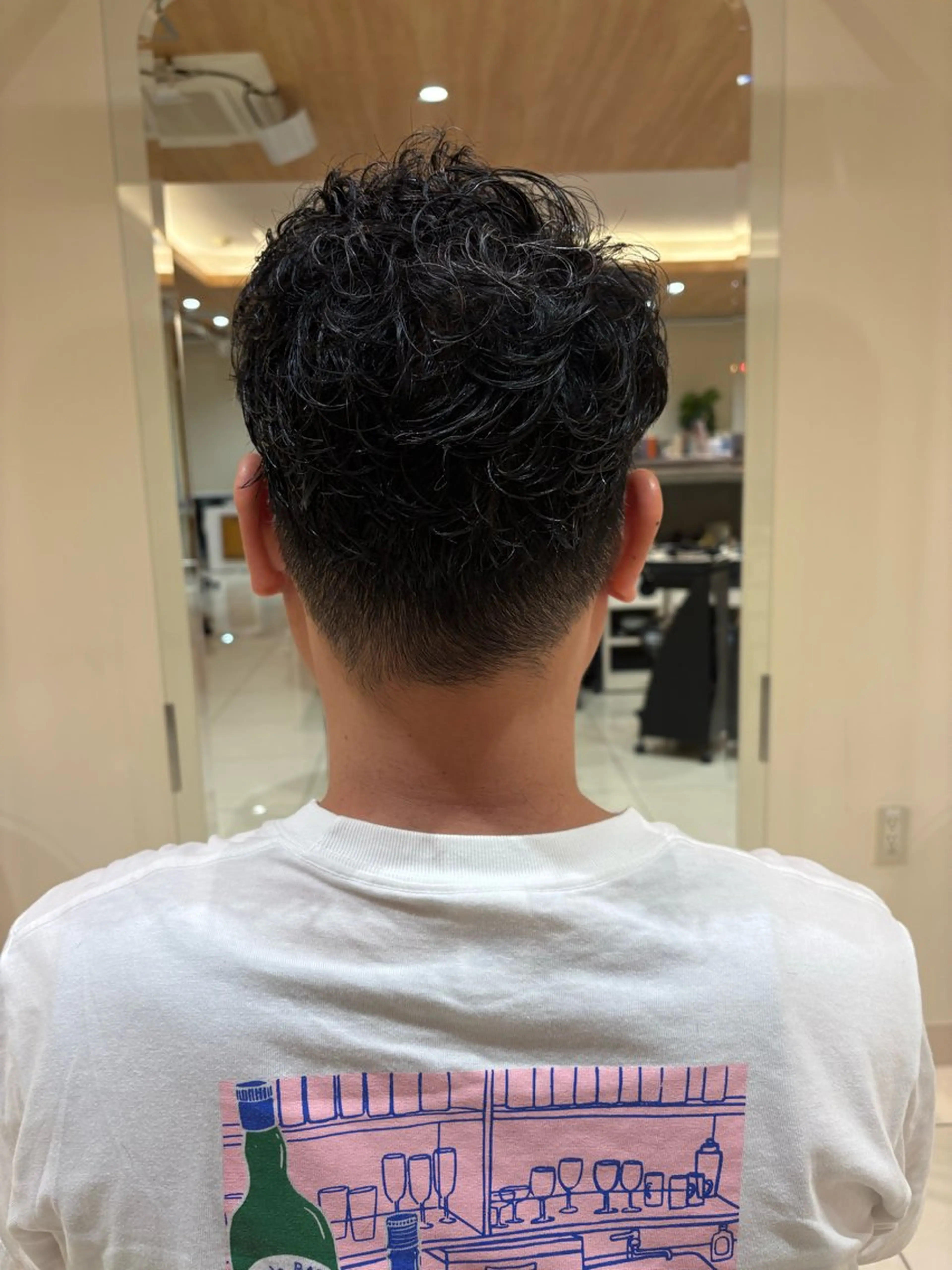 メンズ メンズパーマ 横山 鈴名のヘアスタイル