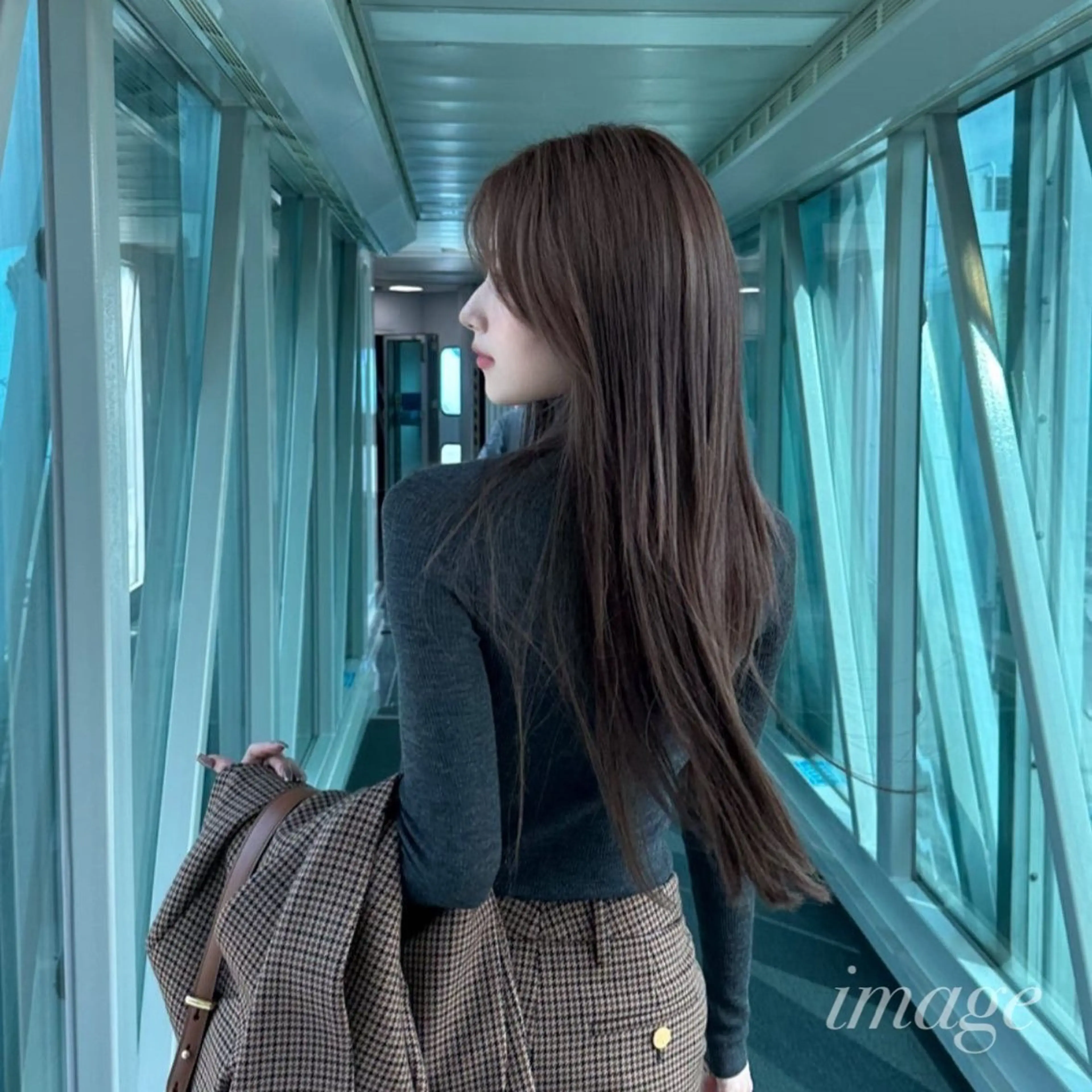 ロング カット トリートメント Nene Murakamiのヘアスタイル