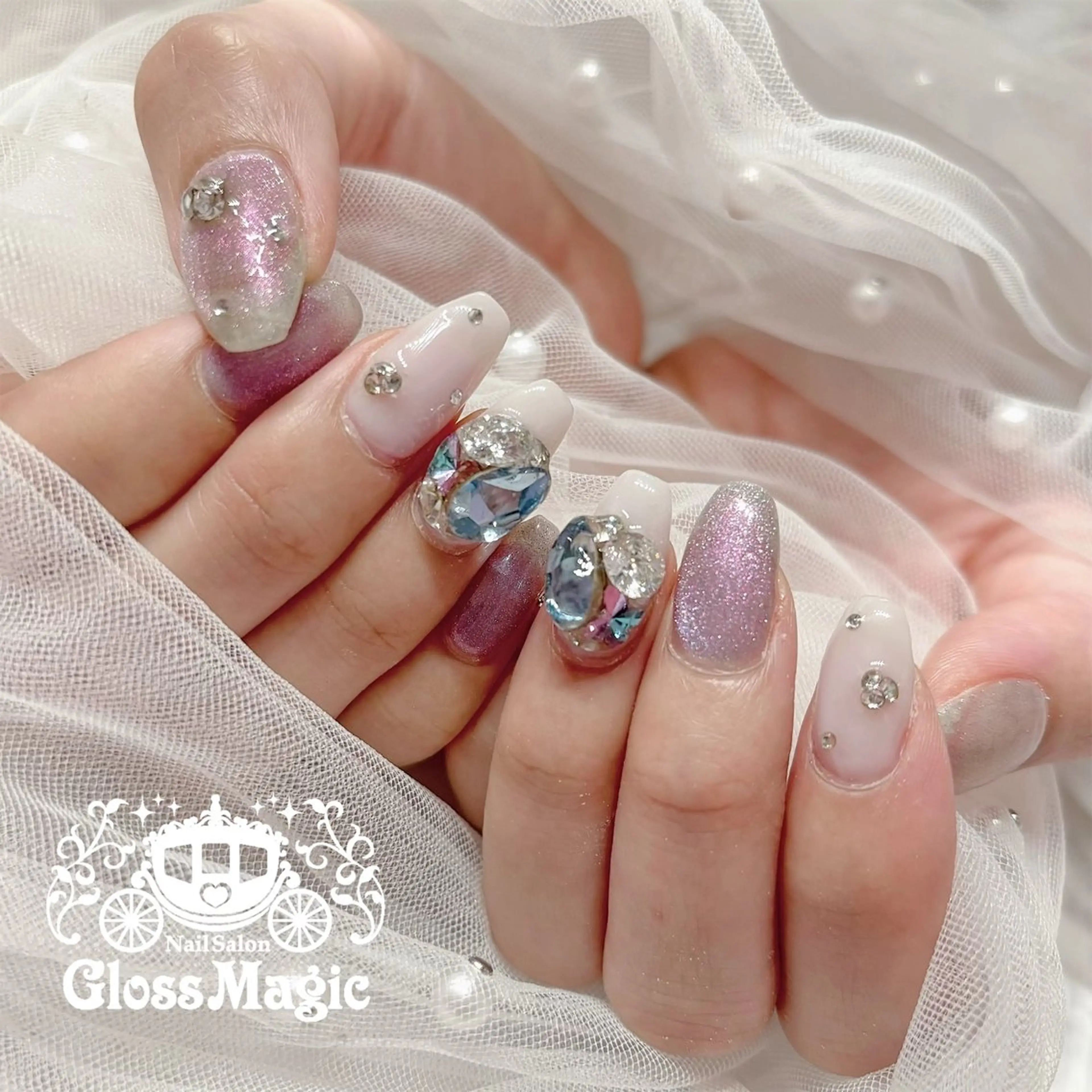 ネイル ハンドネイル あ きのネイルデザイン