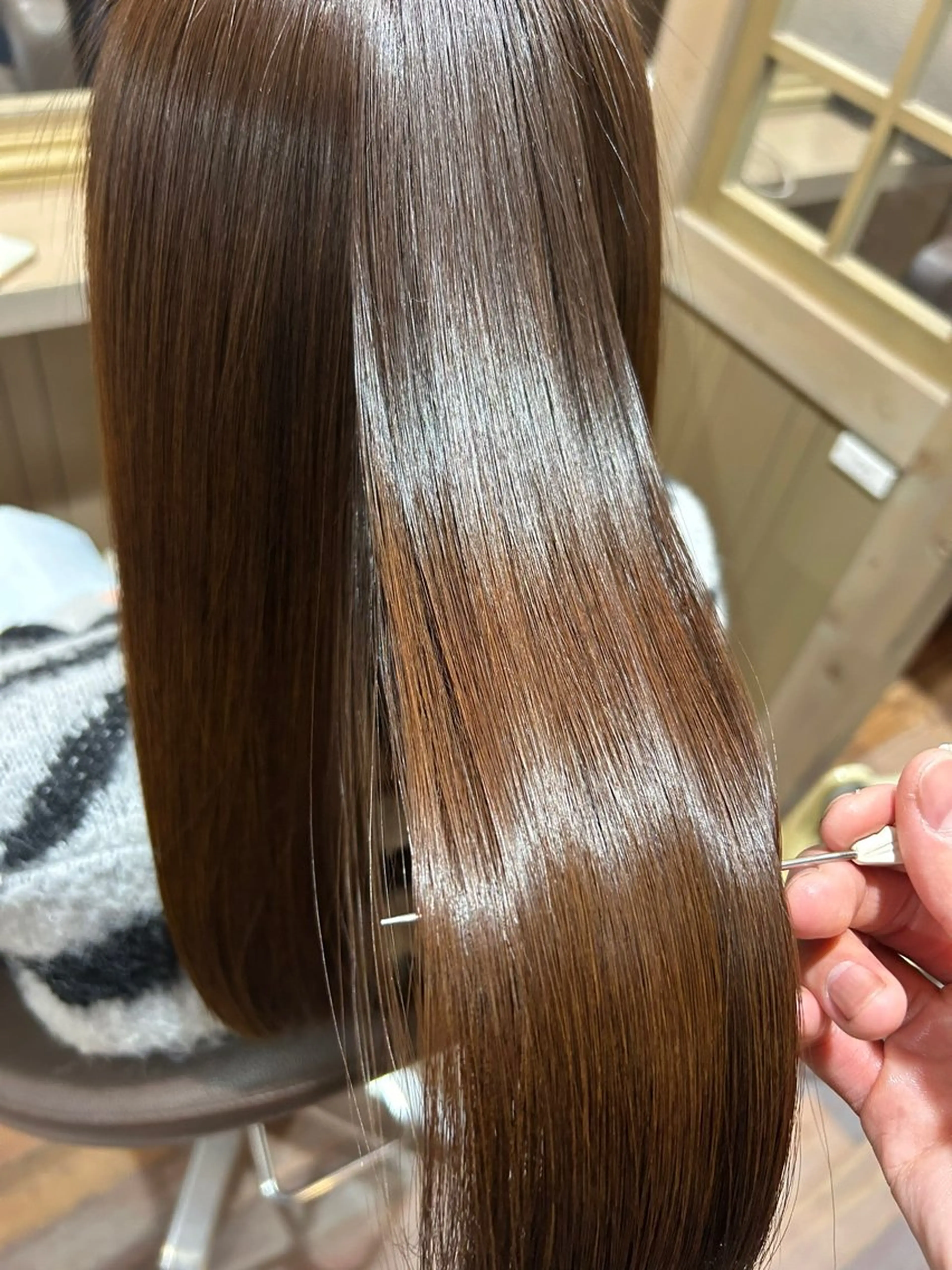 セミロング 可知 幸輝のヘアスタイル