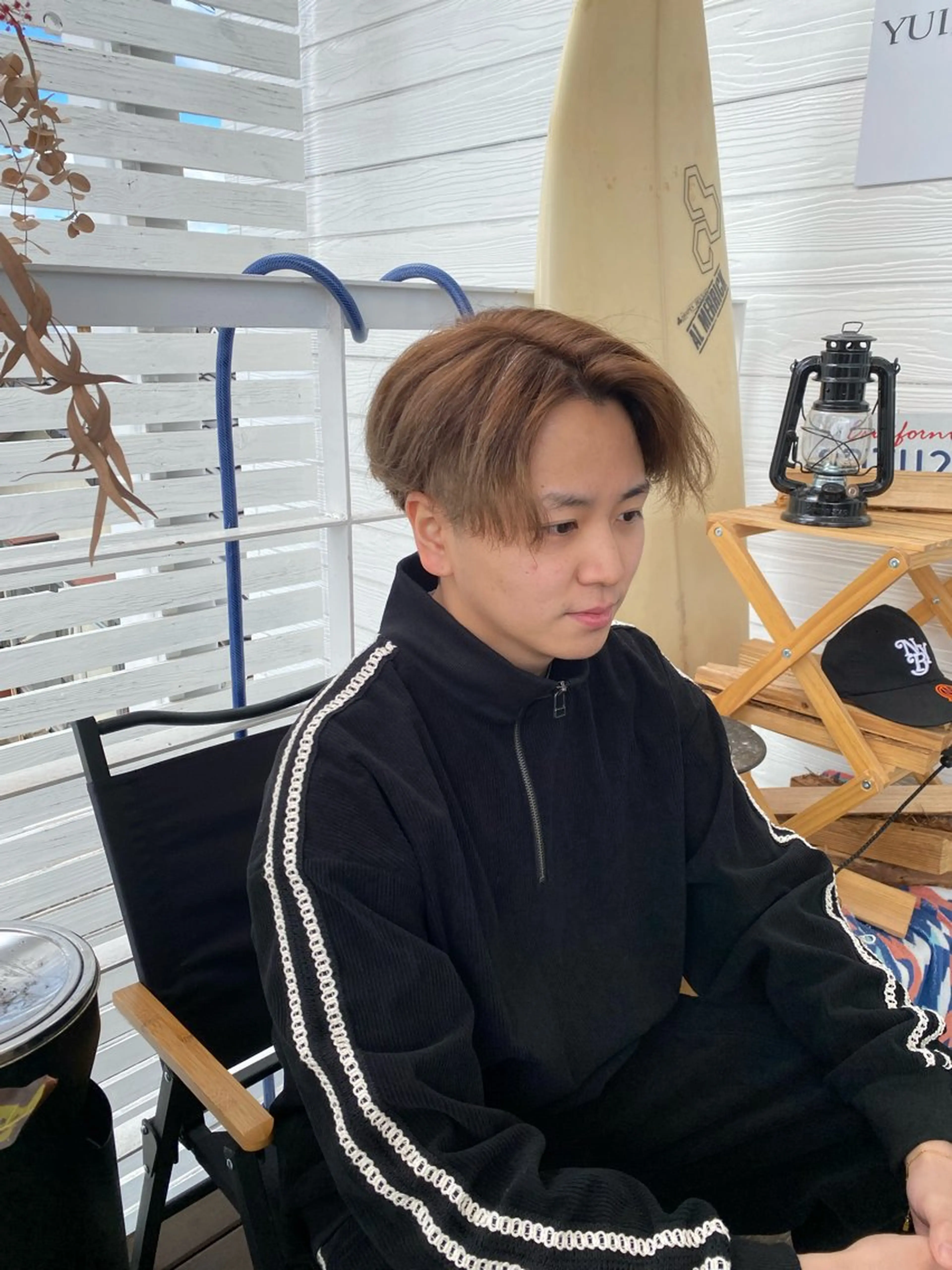 ショート ハイライト メンズ特化サロン ウエダ　ヒロキのヘアスタイル