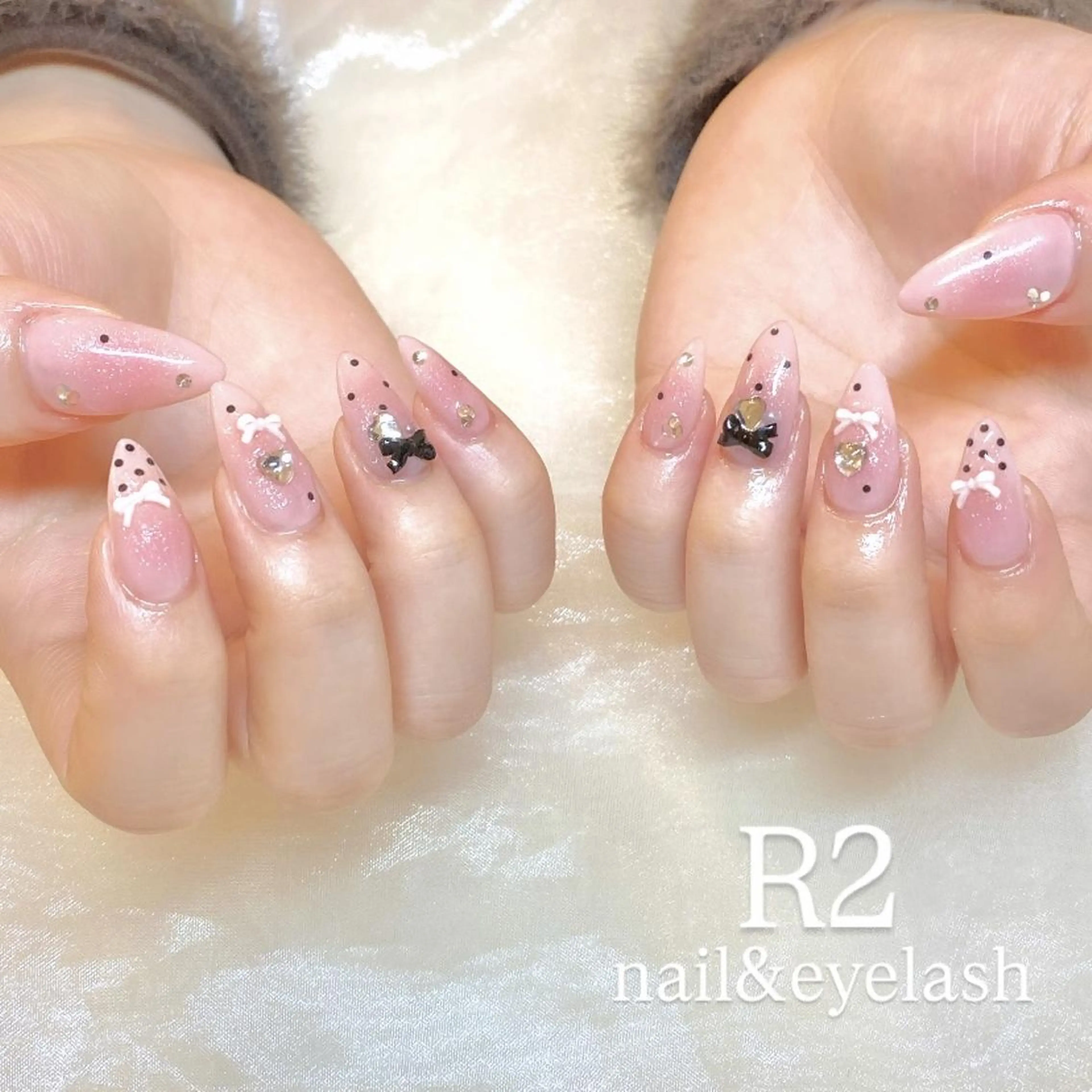 【4/14の予約限定】 ハンド 他店オフ+10本アートコース(2h制)¥5500の写真