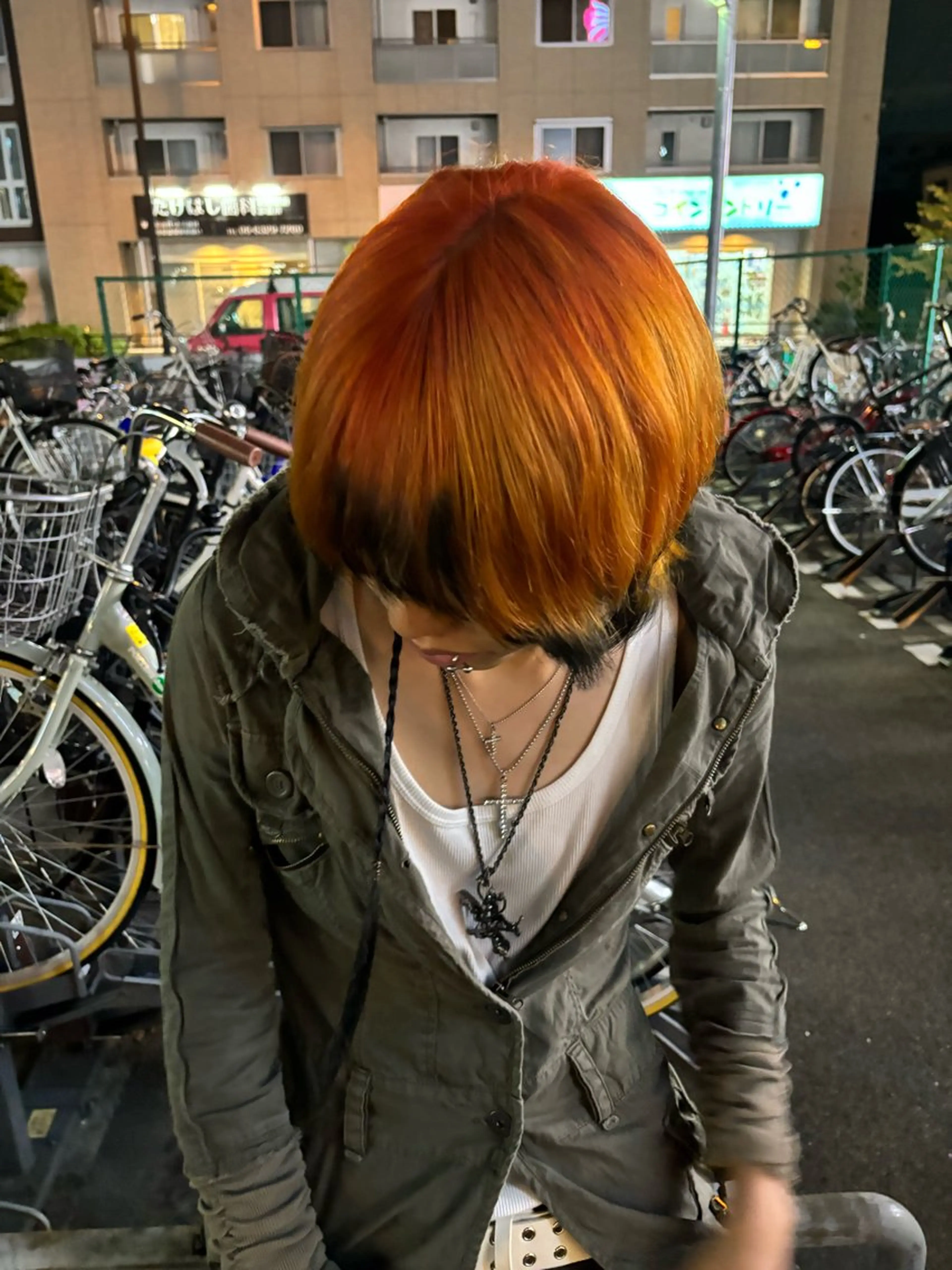 カラー メンズ メンズブリーチ ブリーチ デザインカラー ユリナ /Chlori淡路店のヘアスタイル