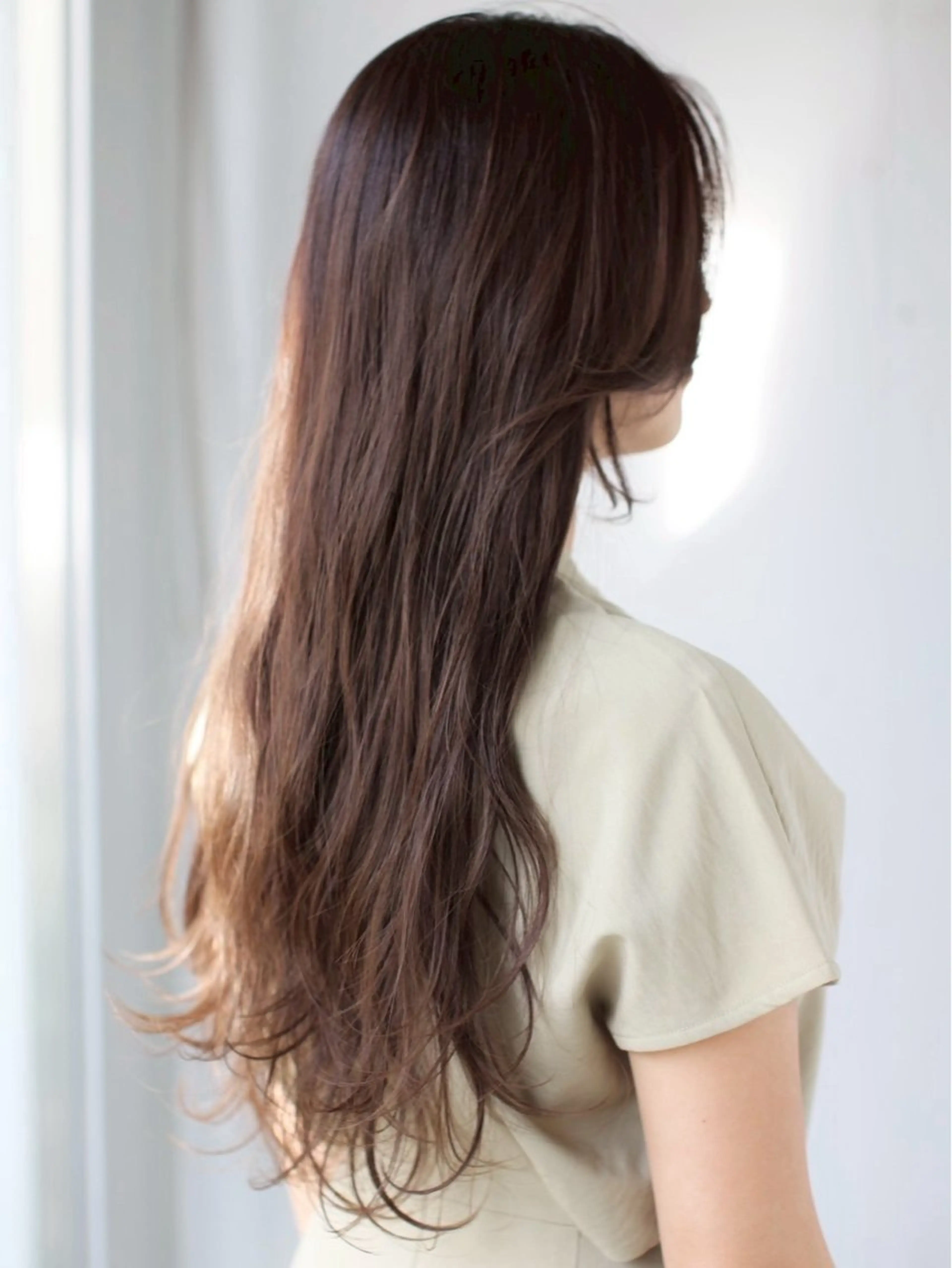 ロング カラー ヘアカラー 中西 美聖のヘアスタイル