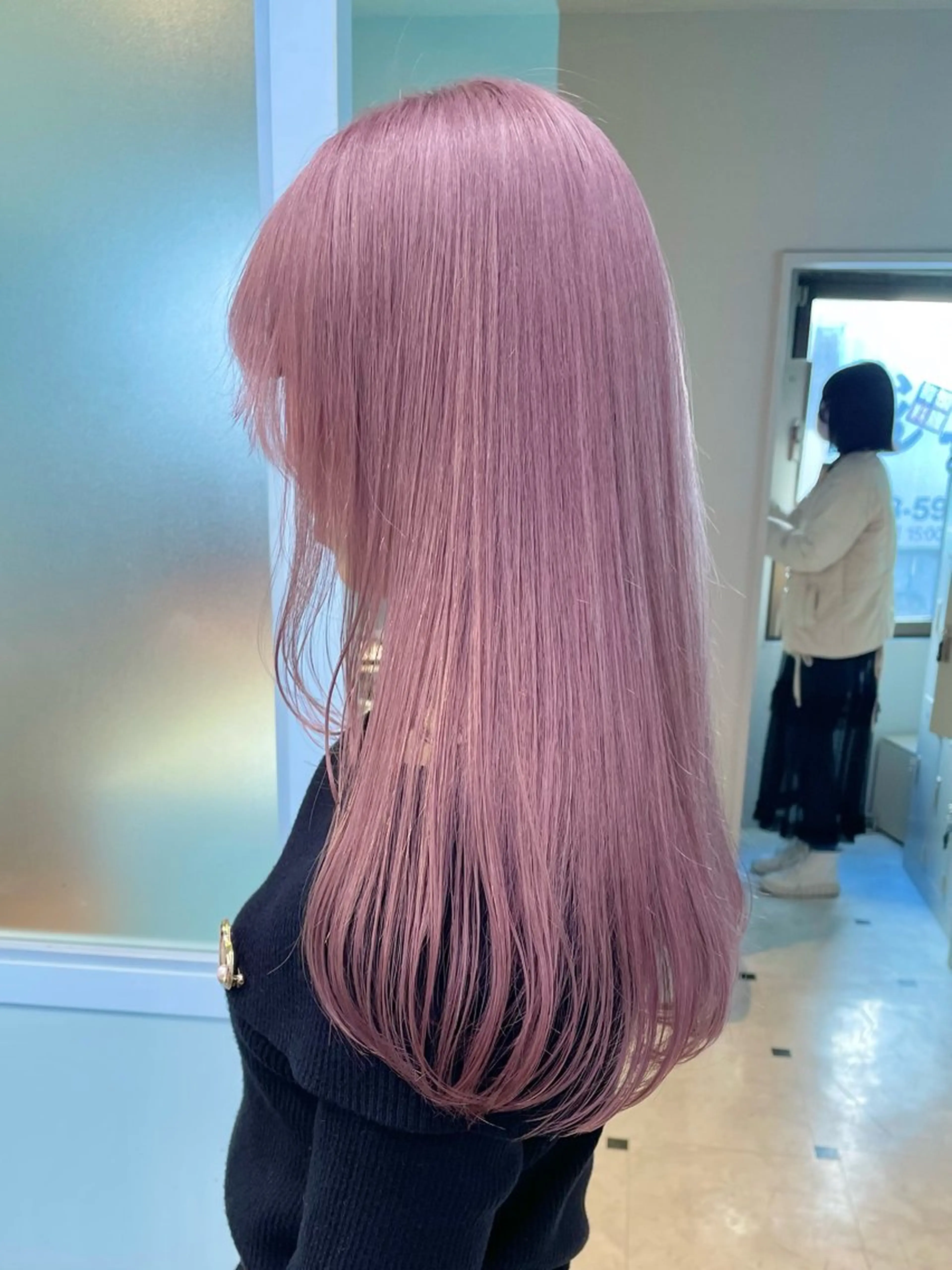 ロング カラー 🩷暖色カラー🩷 BONのヘアスタイル