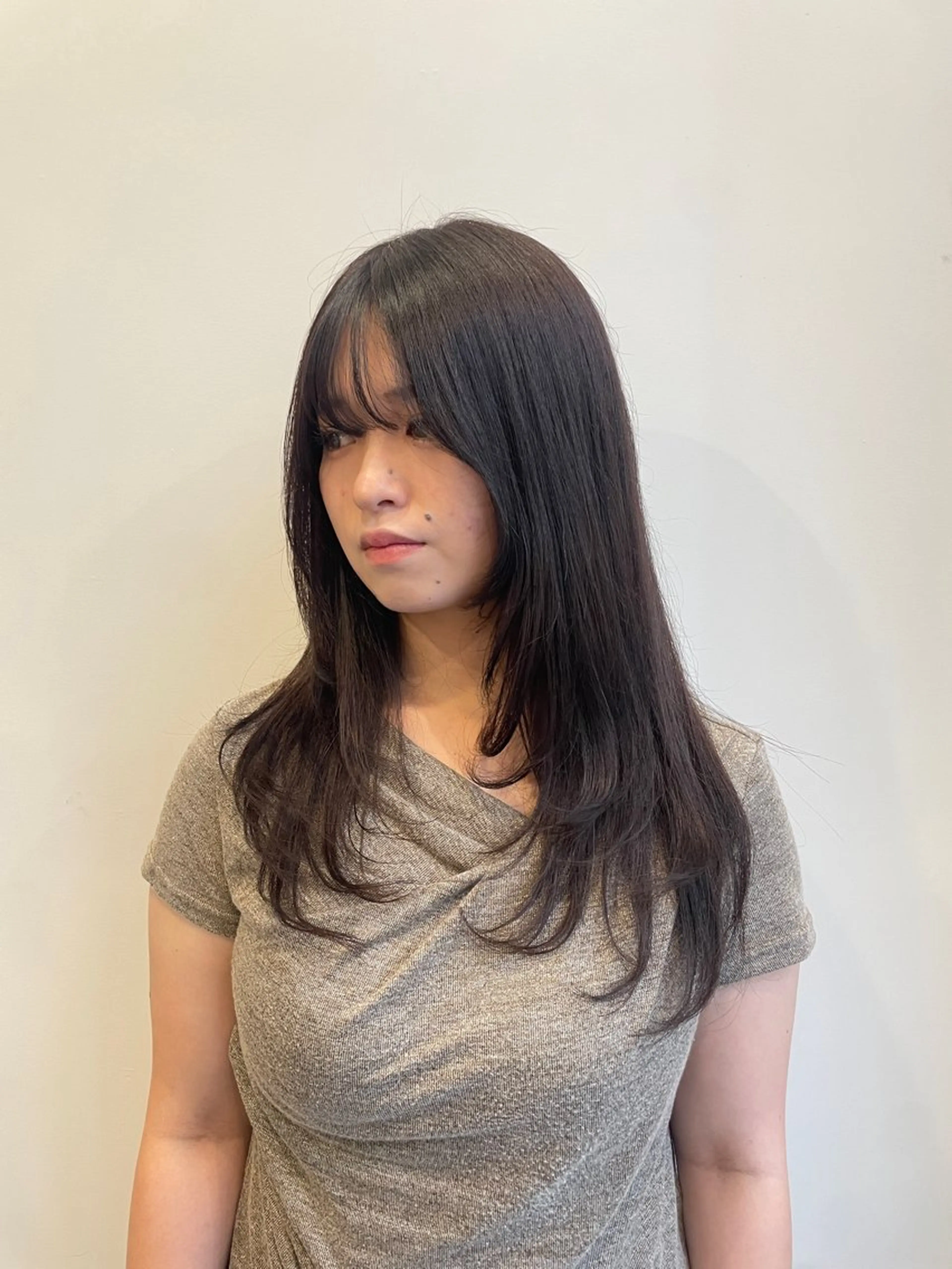 ロング カラー ナチュラルカラー 児玉優香のヘアスタイル