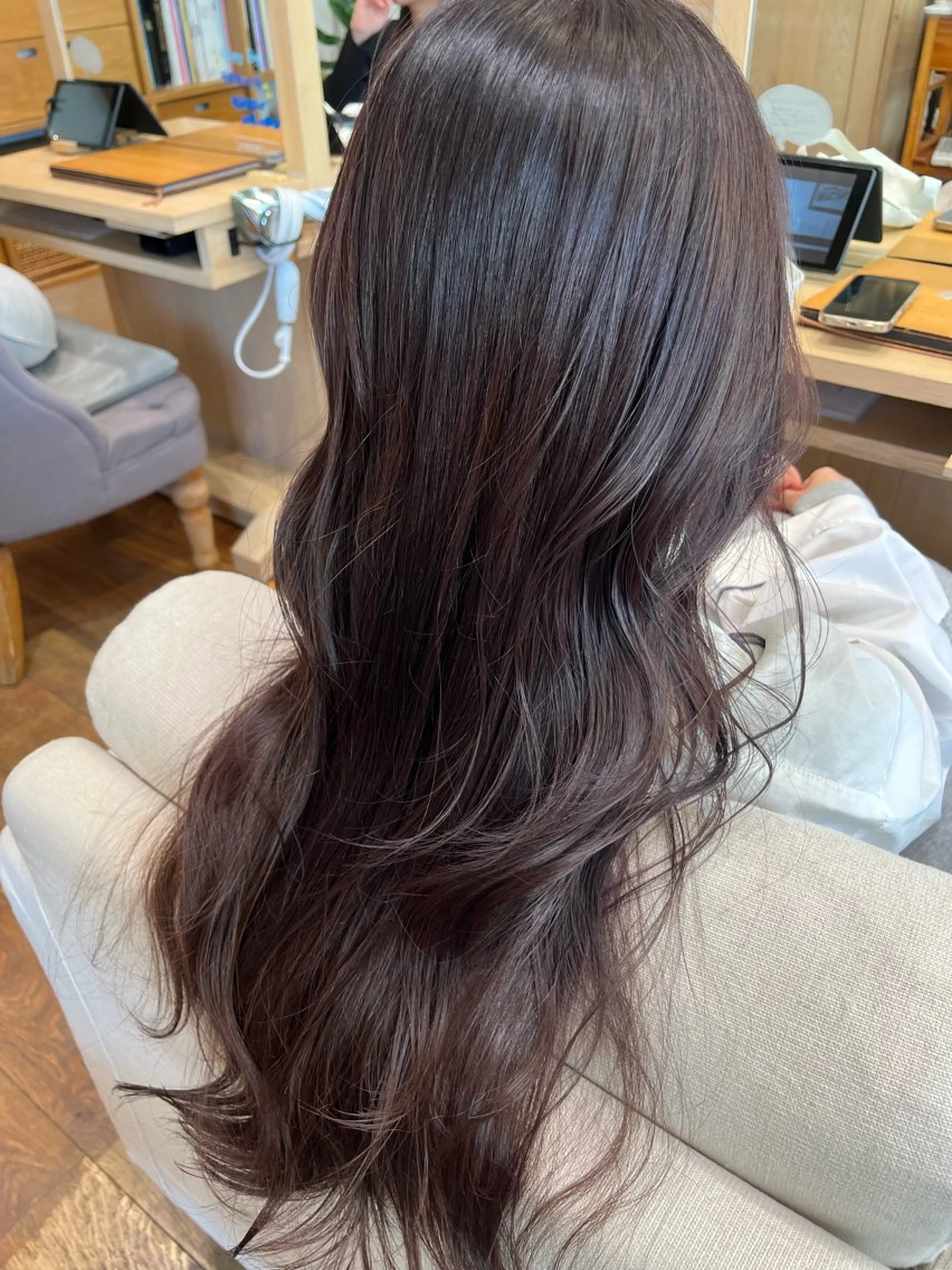 セミロング カラー ヘアカラー 暖色カラー/ダブル カラー/名古屋/辻のヘアスタイル