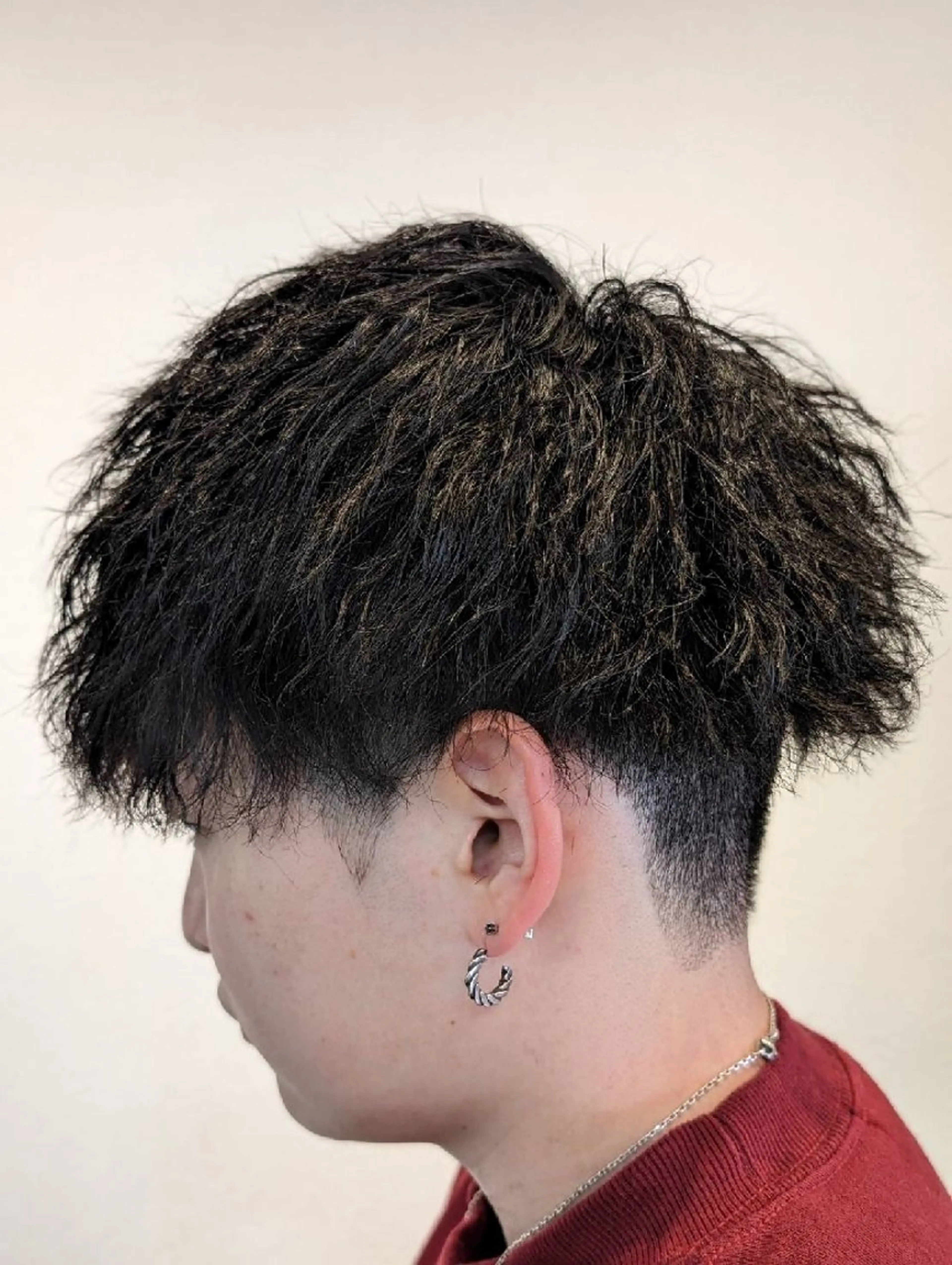 ショート パーマ メンズ メンズパーマ メンズツイストパーマ ツイストパーマ Ryusei所属・【メンズカット】専門 ＴＥＲＵのヘアスタイル