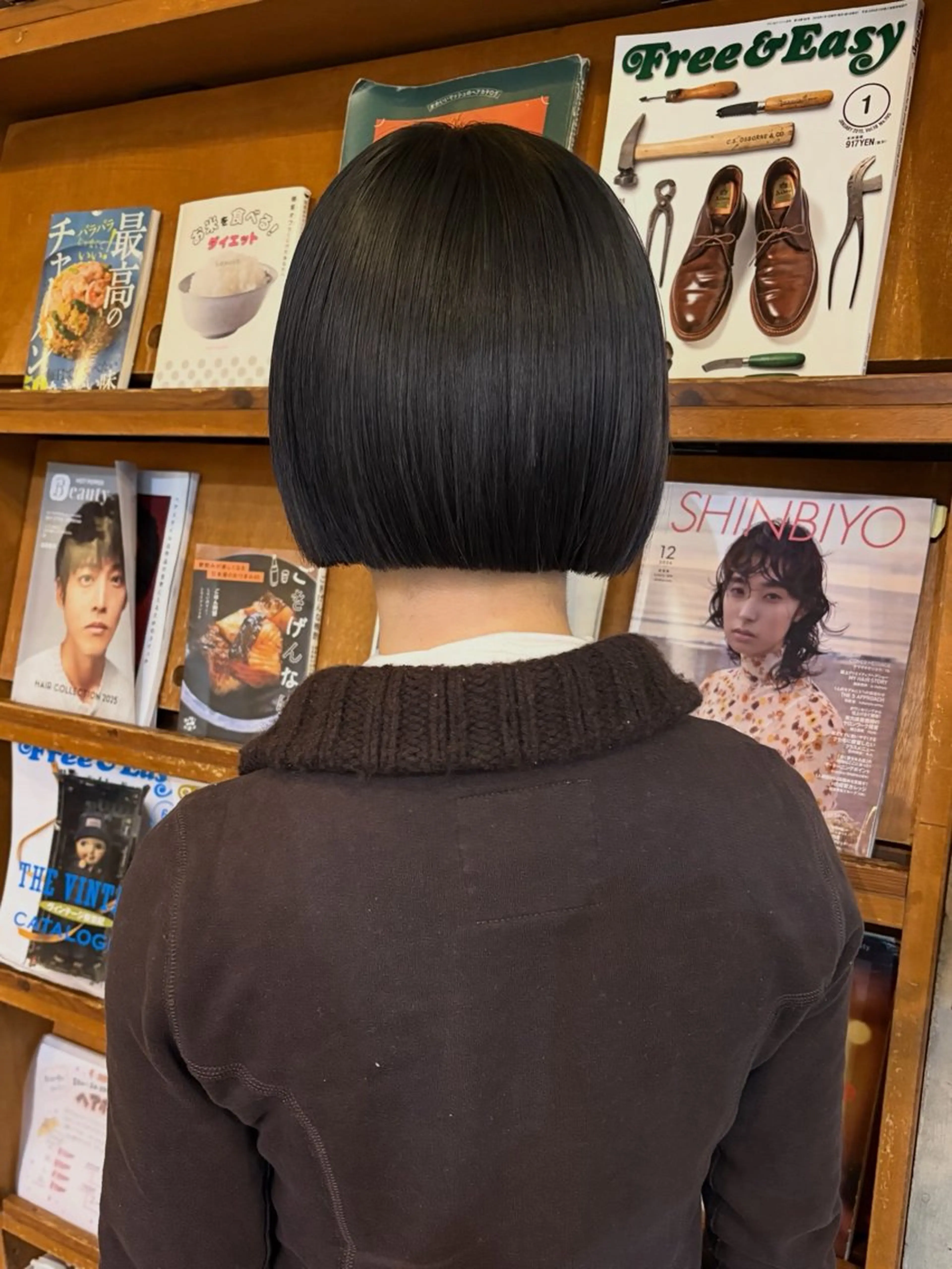 ショート 無料カット/ 癖毛風パーマ/凜のヘアスタイル